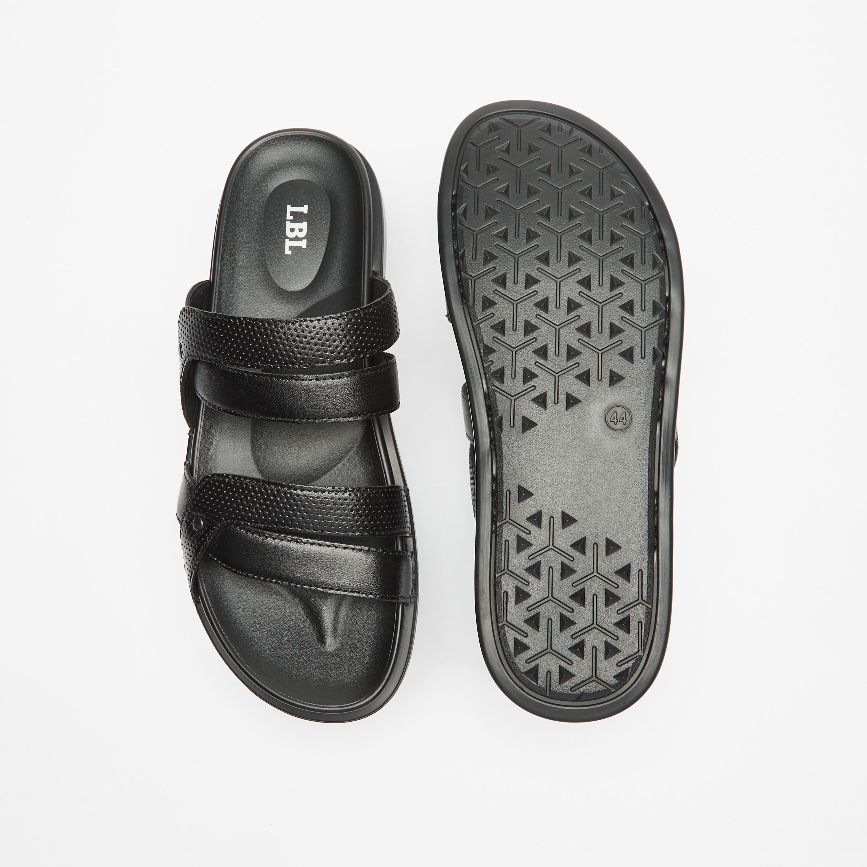 Textured Slip-On Arabic Sandals-men-shoes-sandals-image-4
