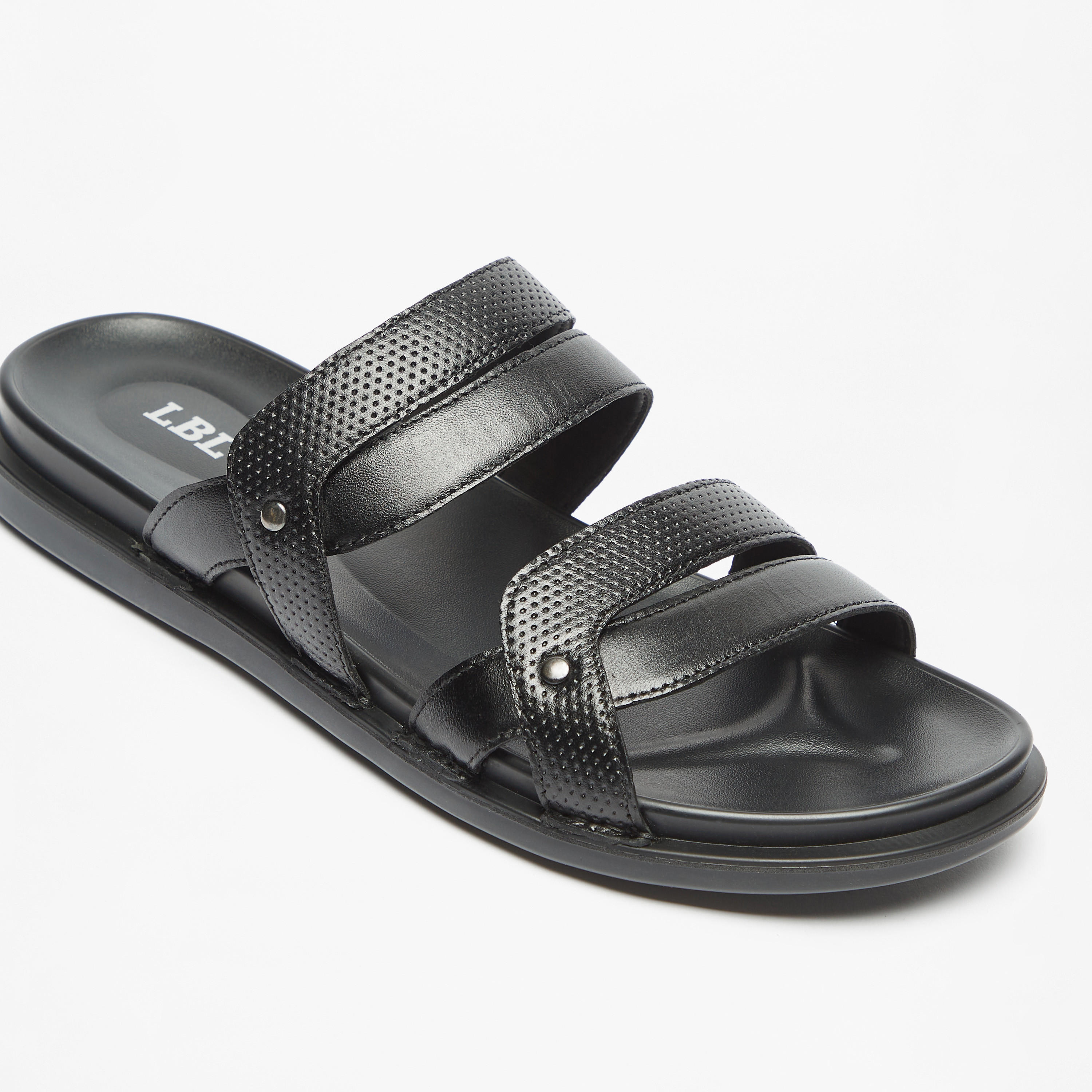 Textured Slip-On Arabic Sandals-men-shoes-sandals-image-5