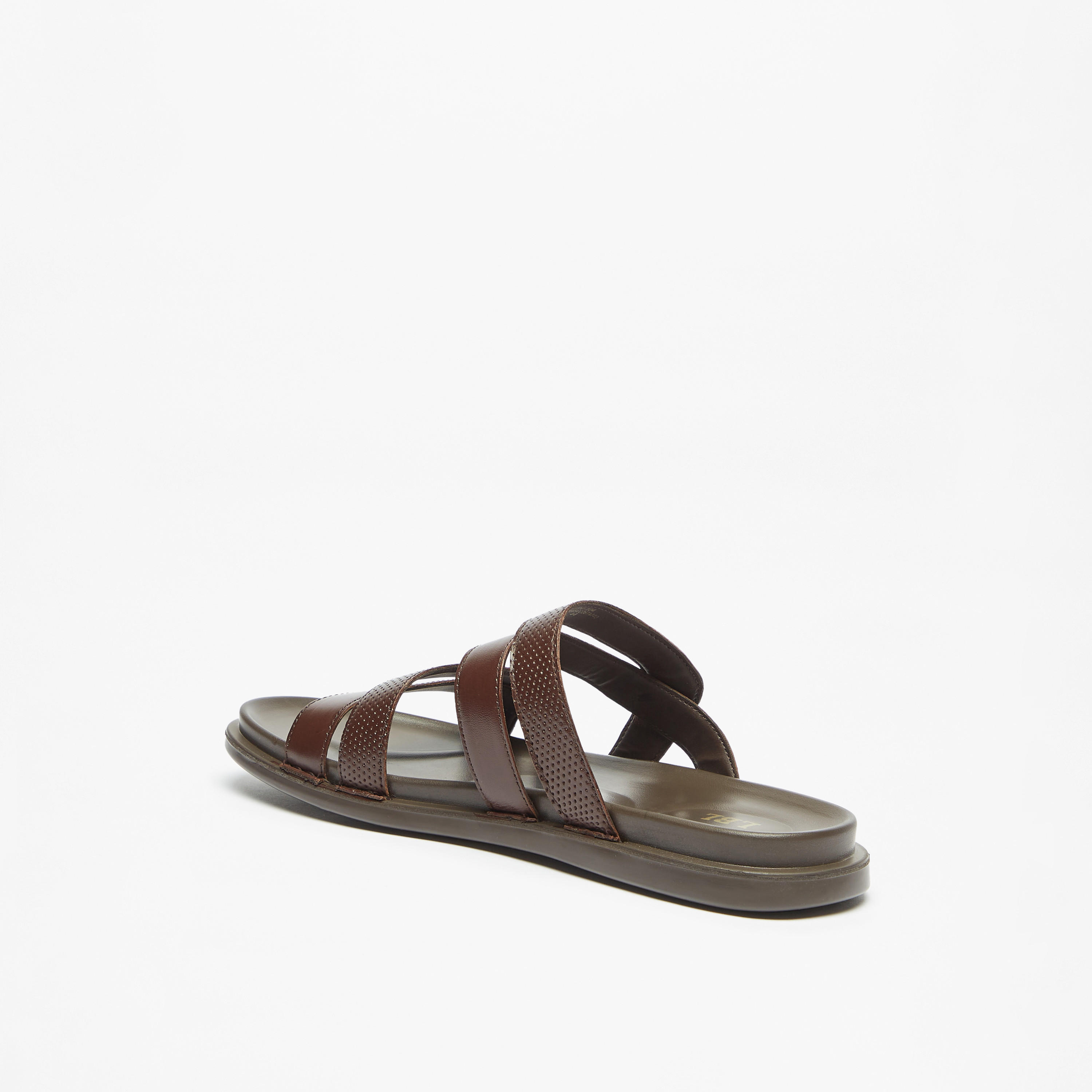Textured Slip-On Arabic Sandals-men-shoes-sandals-image-2