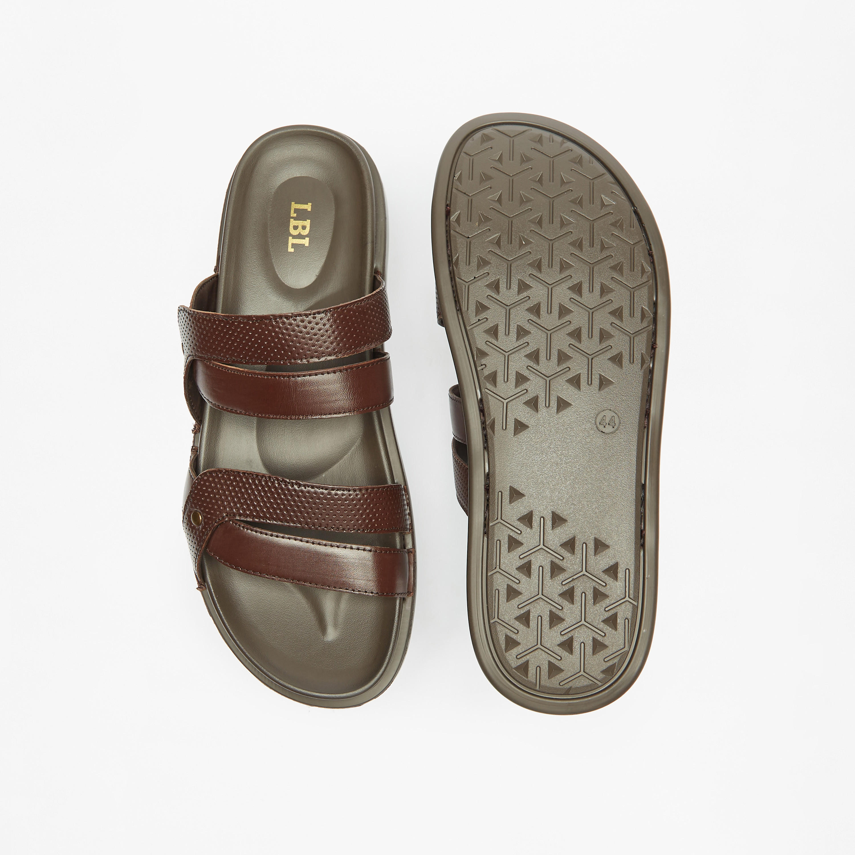 Textured Slip-On Arabic Sandals-men-shoes-sandals-image-4