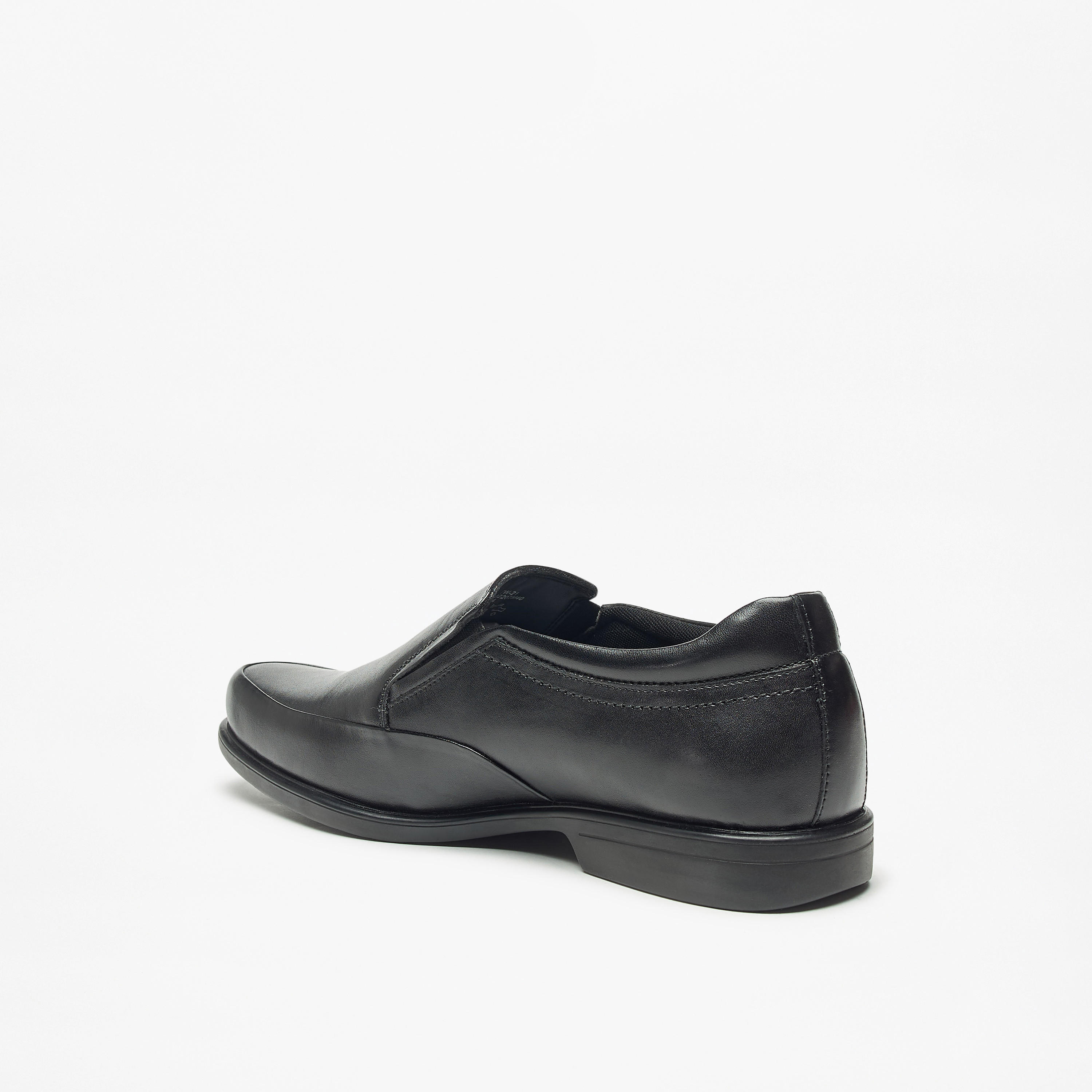 حذاء سهل الارتداء جلد سادة للرجال من دوتشيني -men-shoes-formalshoes-image-2
