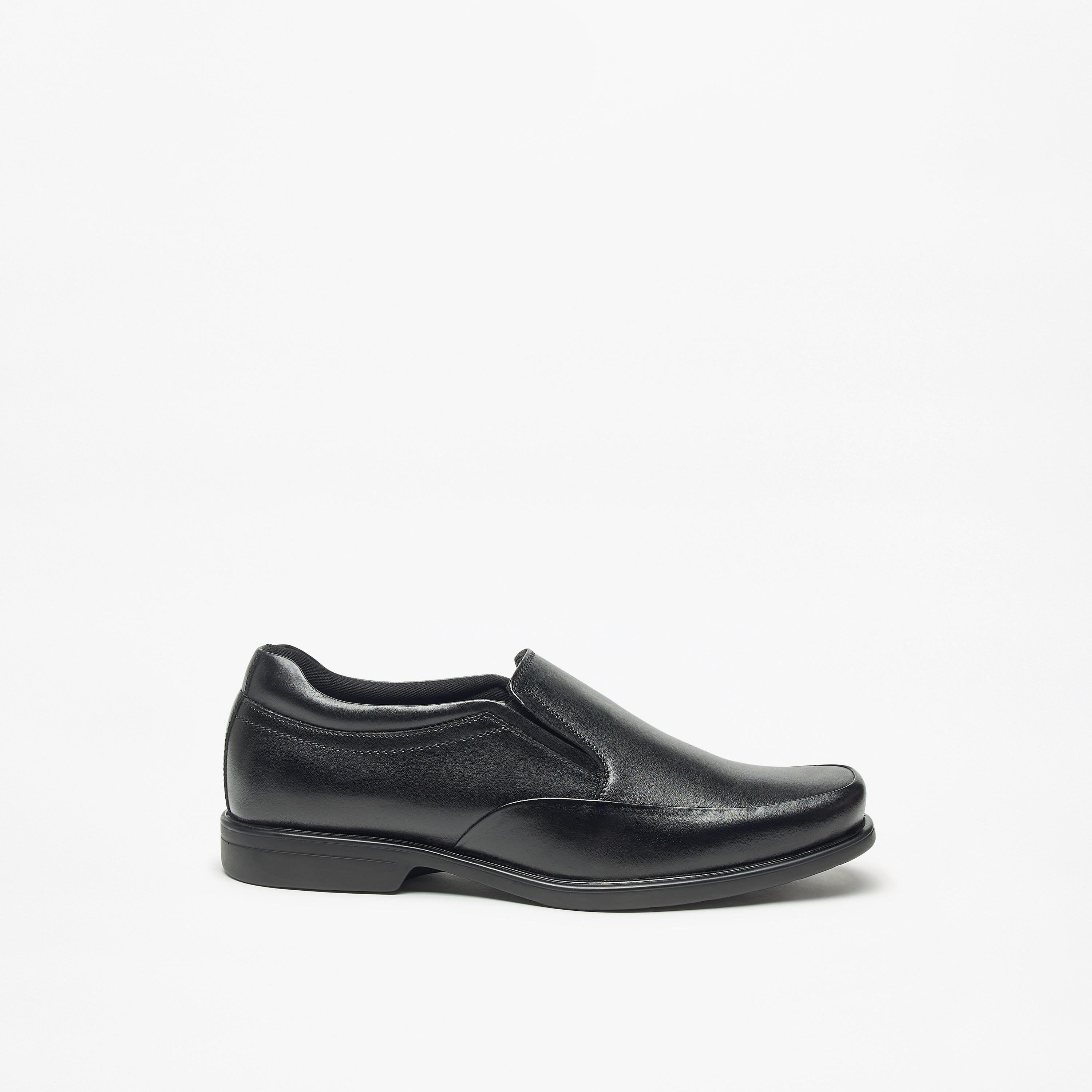 حذاء سهل الارتداء جلد سادة للرجال من دوتشيني -men-shoes-formalshoes-image-3