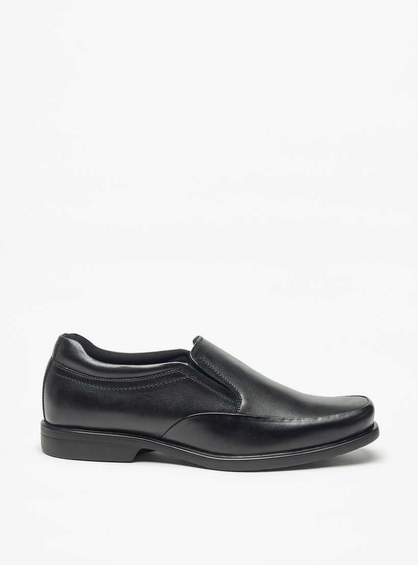 حذاء سهل الارتداء جلد سادة للرجال من دوتشيني -men-shoes-formalshoes-image-3