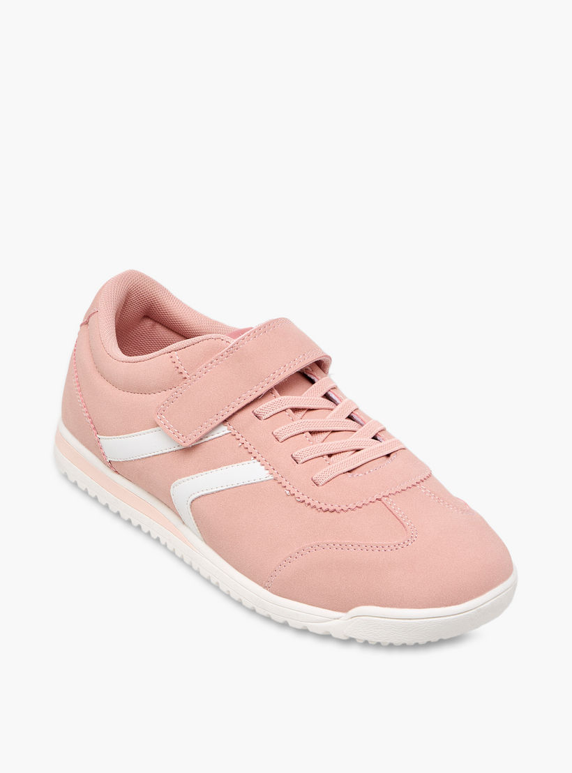 Oaklan by Shoexpress Girls Hook & Loop Ankle Sneakers-girls-shoes-sneakers-image-2