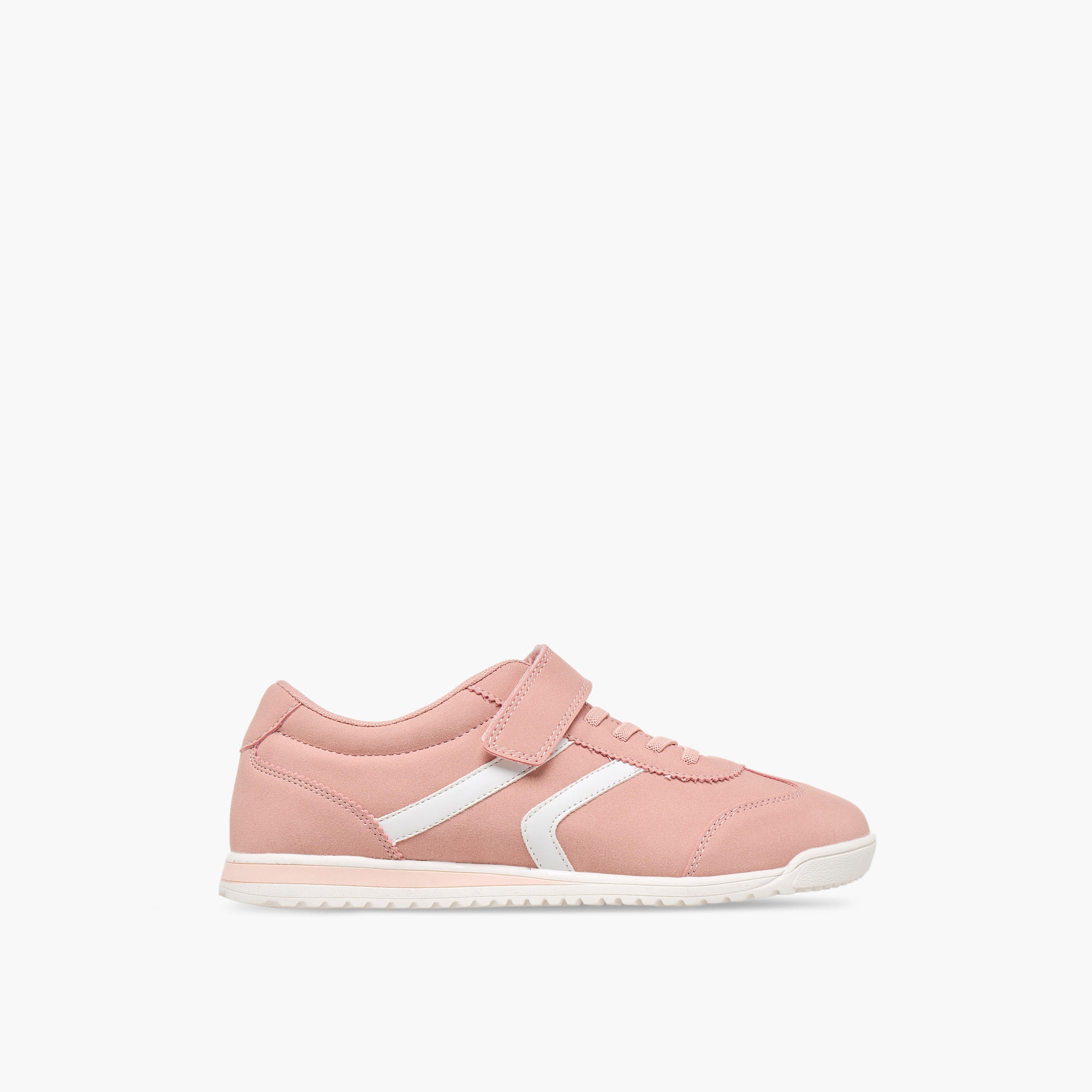 Oaklan by Shoexpress Girls Hook & Loop Ankle Sneakers-girls-shoes-sneakers-image-3
