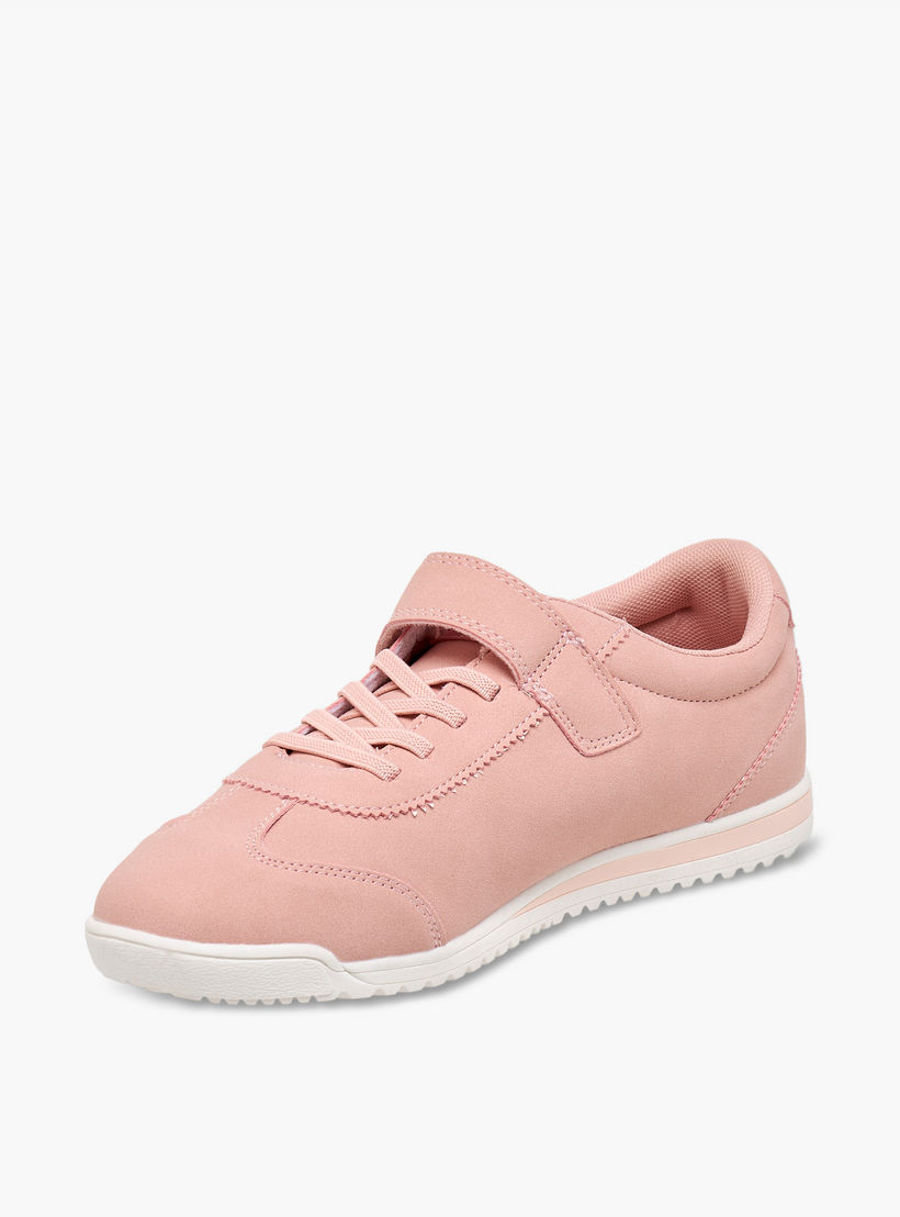 Oaklan by Shoexpress Girls Hook & Loop Ankle Sneakers-girls-shoes-sneakers-image-4