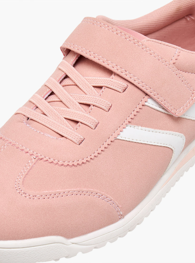 Oaklan by Shoexpress Girls Hook & Loop Ankle Sneakers-girls-shoes-sneakers-image-7
