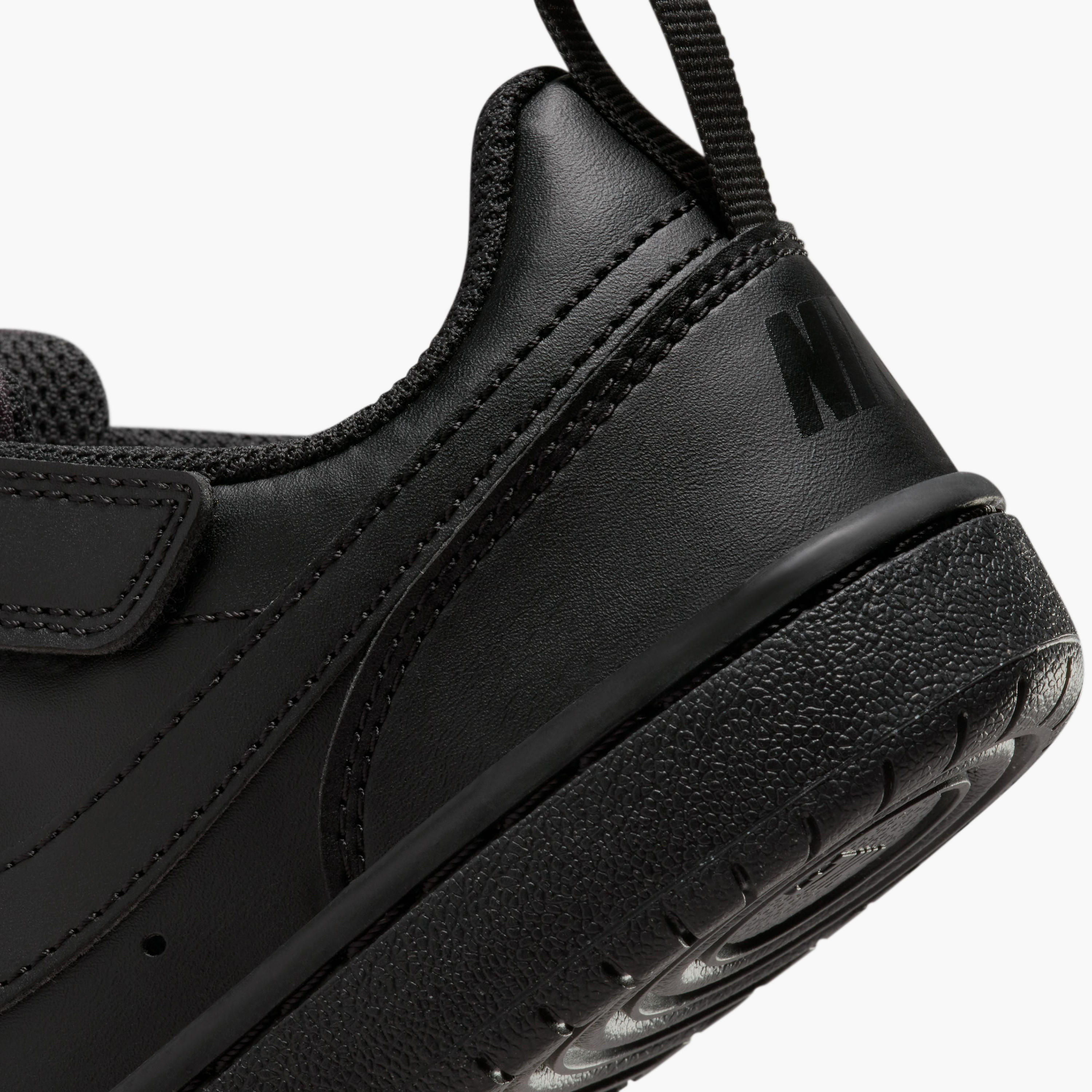 Nike Boys' COURT BOROUGH LOW RECRAFT BPV School Shoes with Hook and Loop Closure - DV5457-002-boys-shoes-schoolshoes-image-2