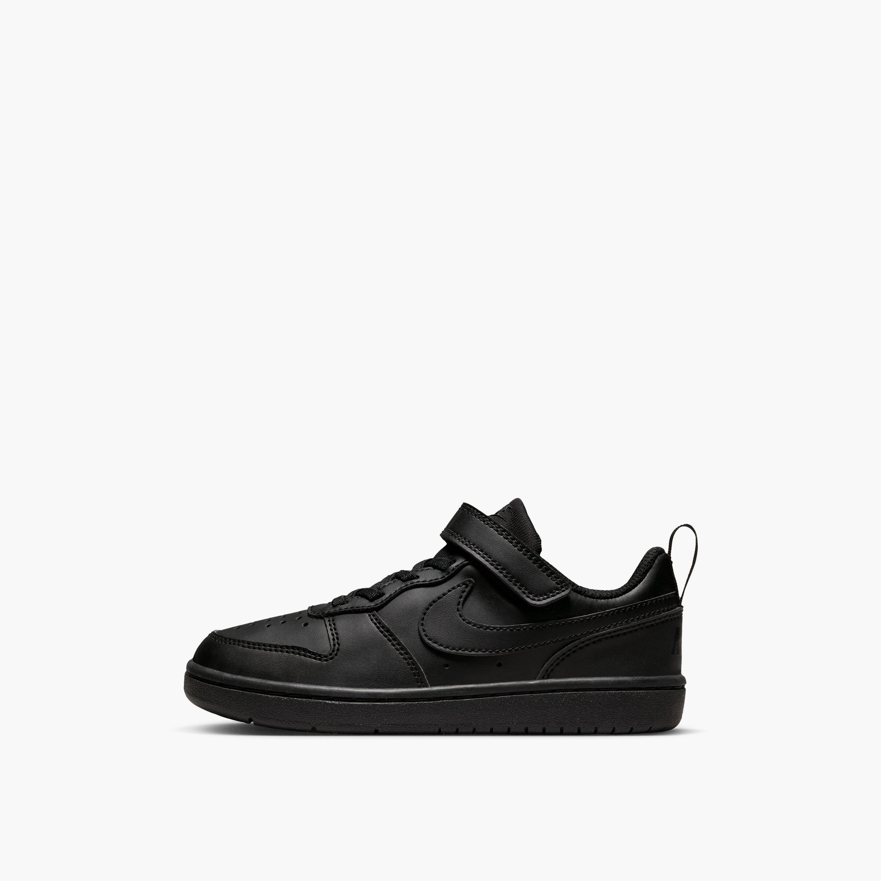 Nike Boys' COURT BOROUGH LOW RECRAFT BPV School Shoes with Hook and Loop Closure - DV5457-002-boys-shoes-schoolshoes-image-7