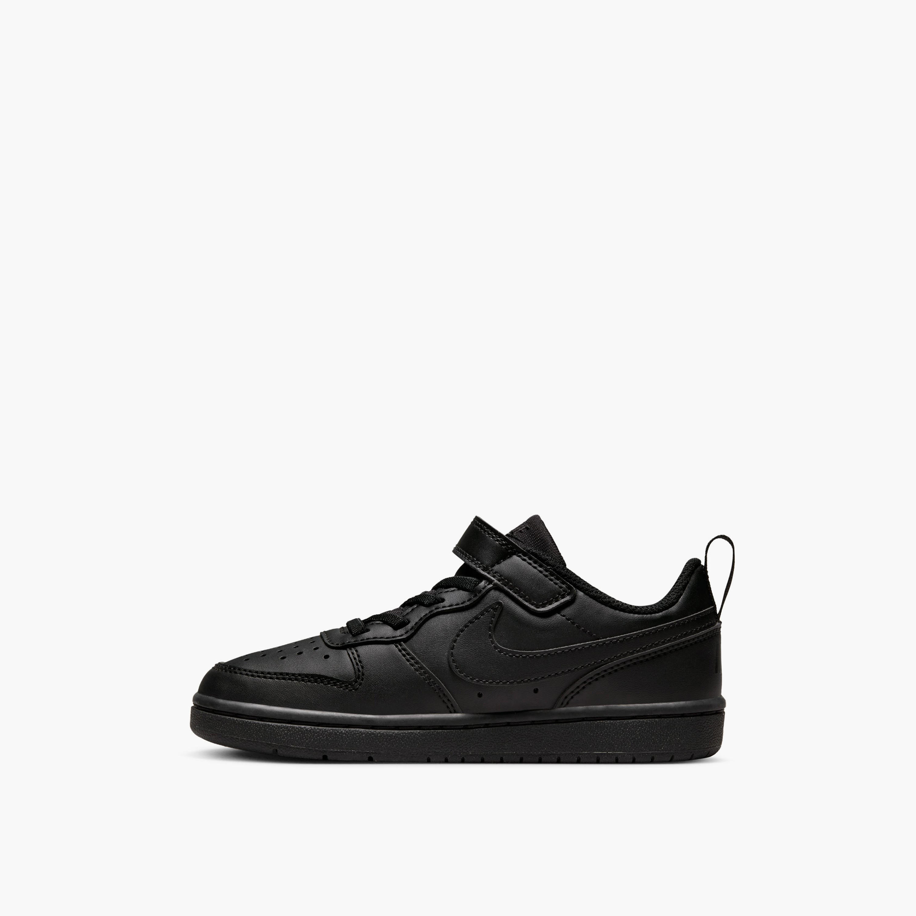 Nike Boys' COURT BOROUGH LOW RECRAFT BPV School Shoes with Hook and Loop Closure - DV5457-002-boys-shoes-schoolshoes-image-8