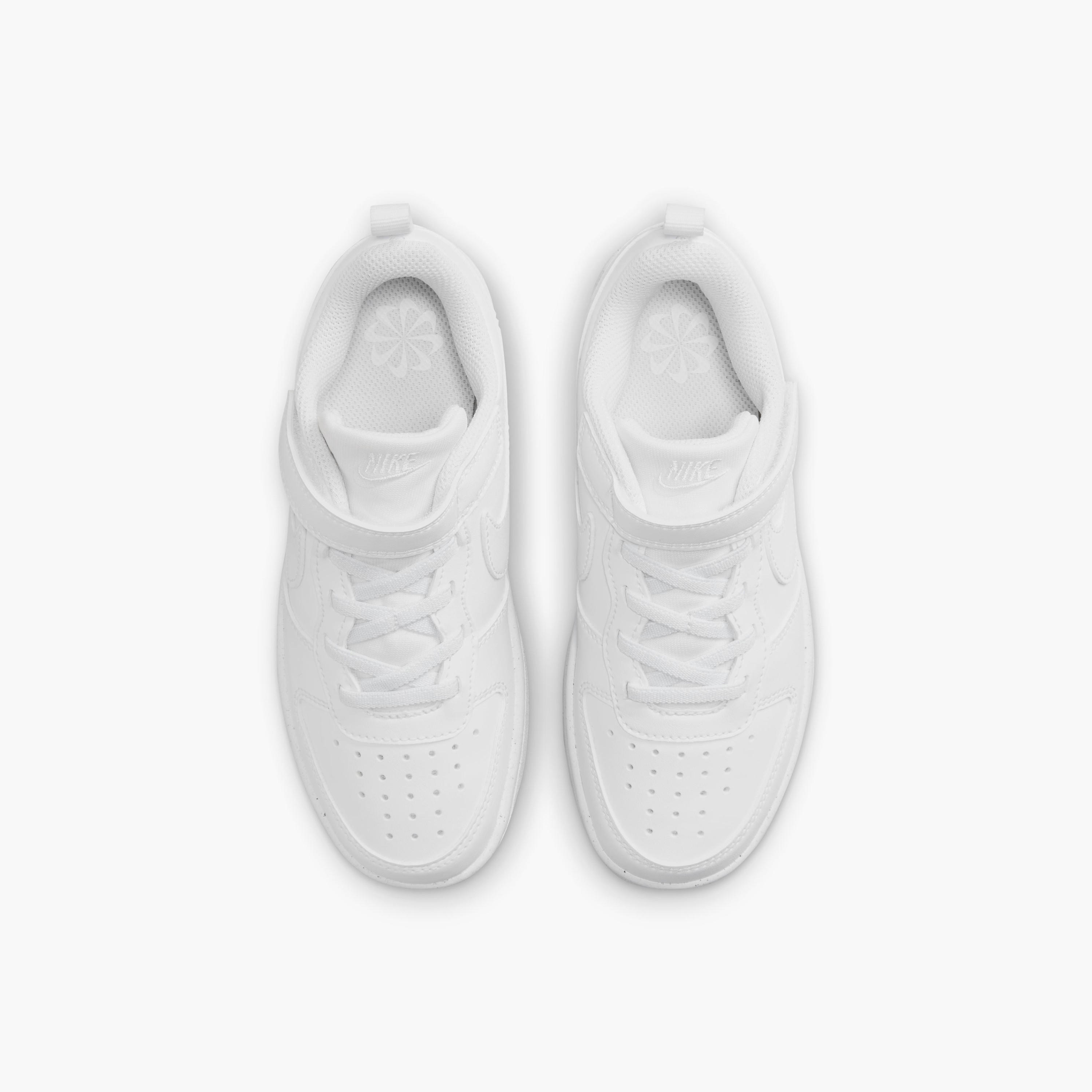 Nike Boys' COURT BOROUGH LOW RECRAFT BPV School Shoes with Hook and Loop Closure - DV5457-106-boys-shoes-schoolshoes-image-6