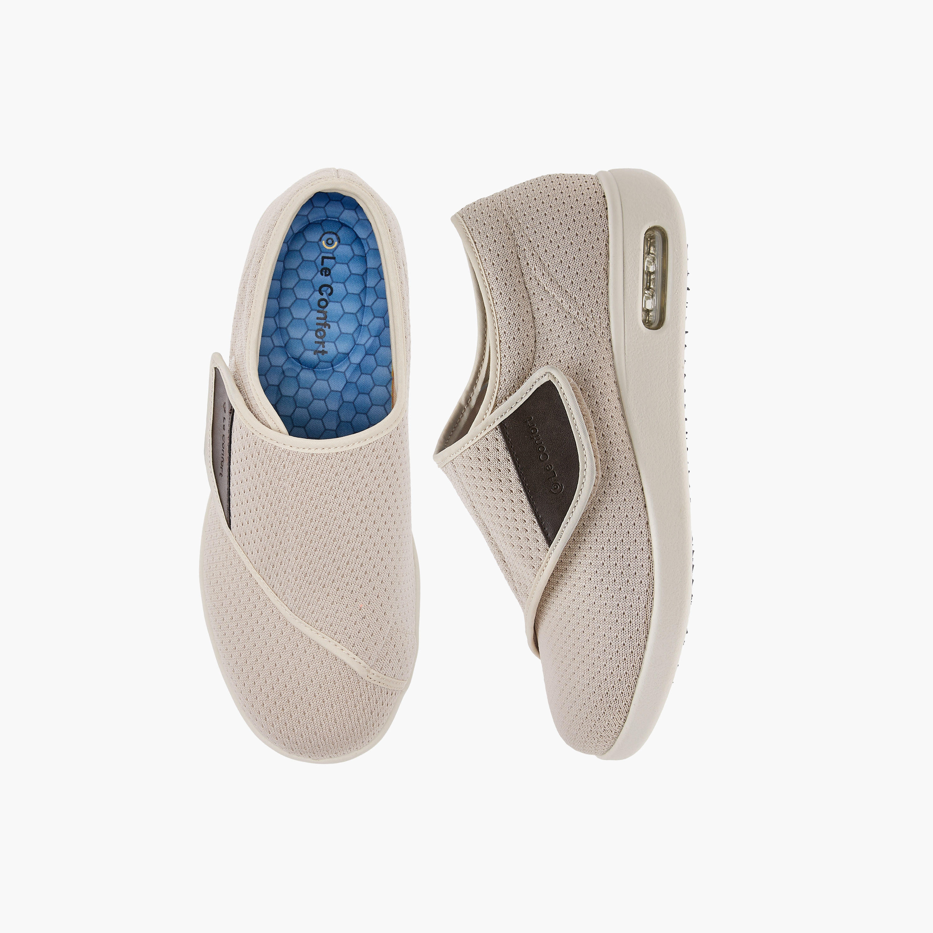 Le Confort Flap Detail Slip-On Comfort Diabetic Shoes-women-shoes-flats-loafers-image-1