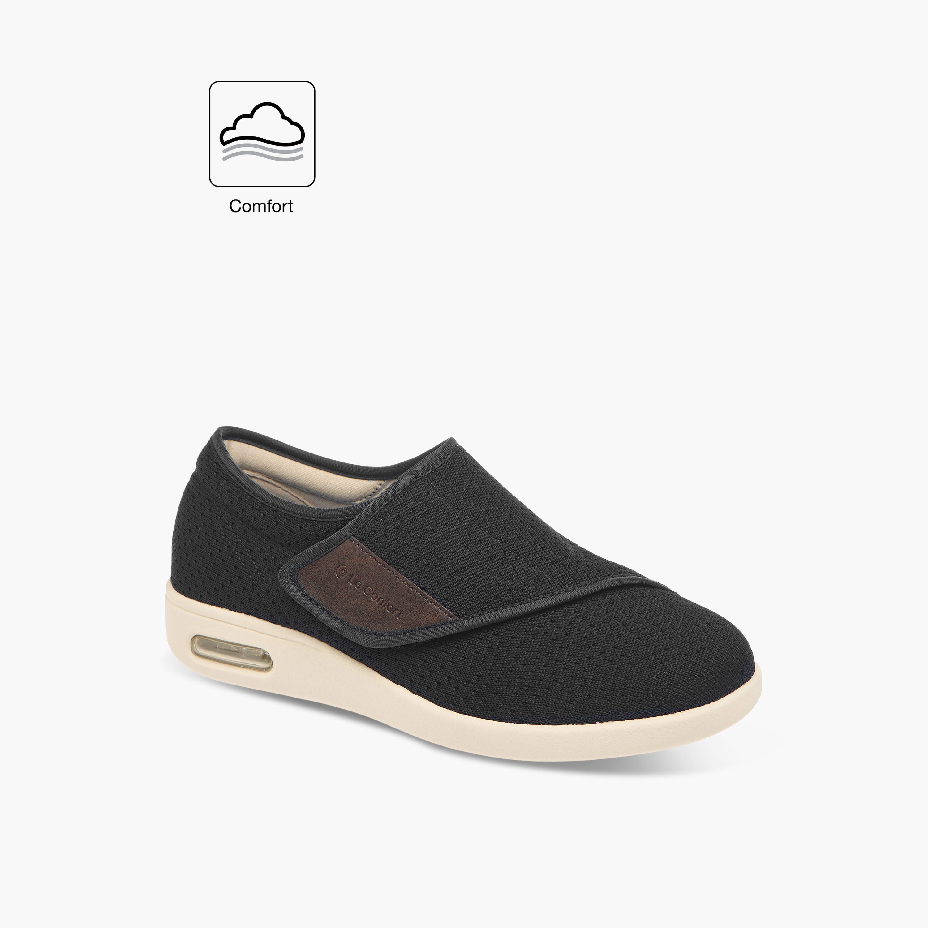 Le Confort Flap Detail Slip-On Comfort Diabetic Shoes-women-shoes-flats-loafers-image-2