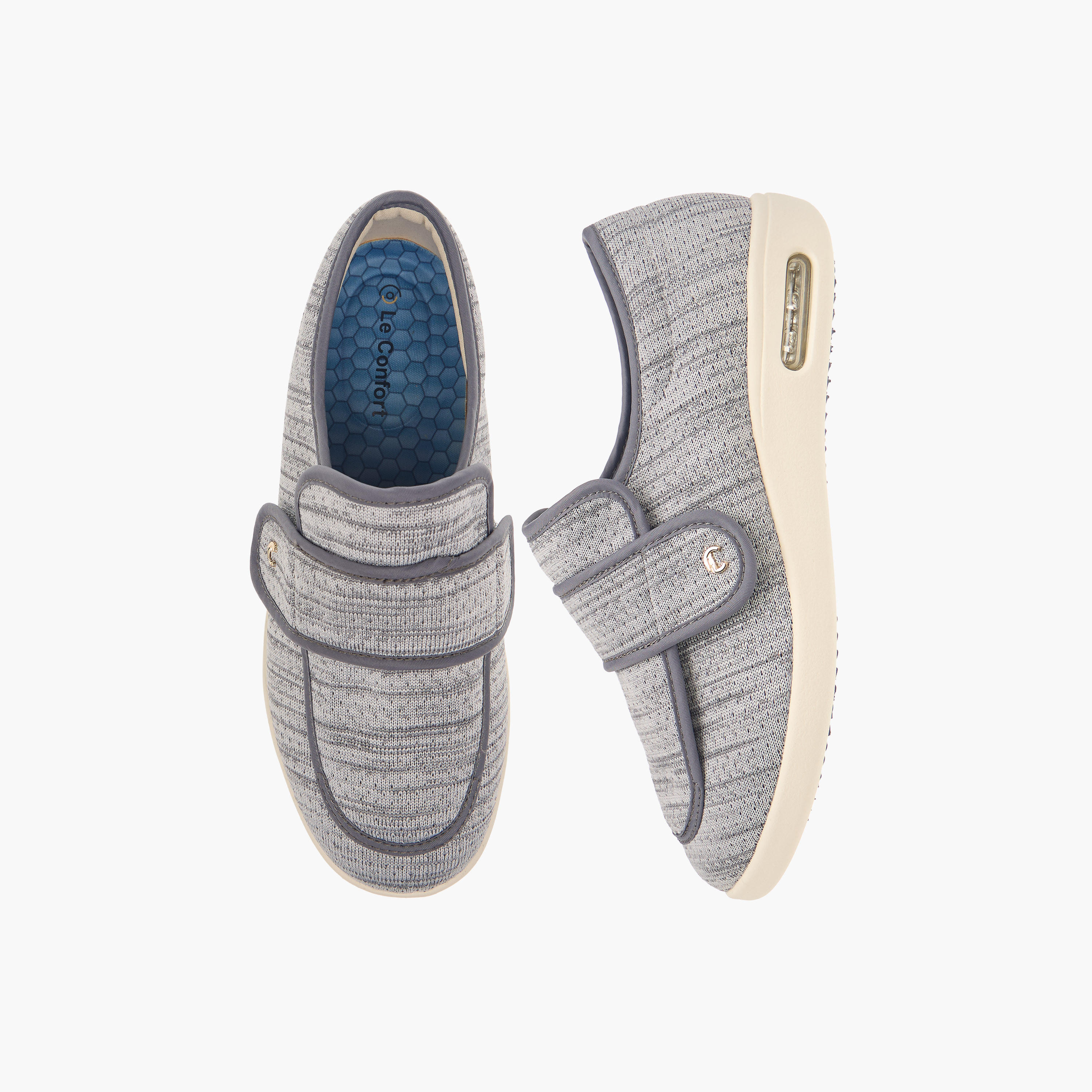 Le Confort Flap Detail Slip-On Comfort Diabetic Shoes-women-shoes-flats-loafers-image-1