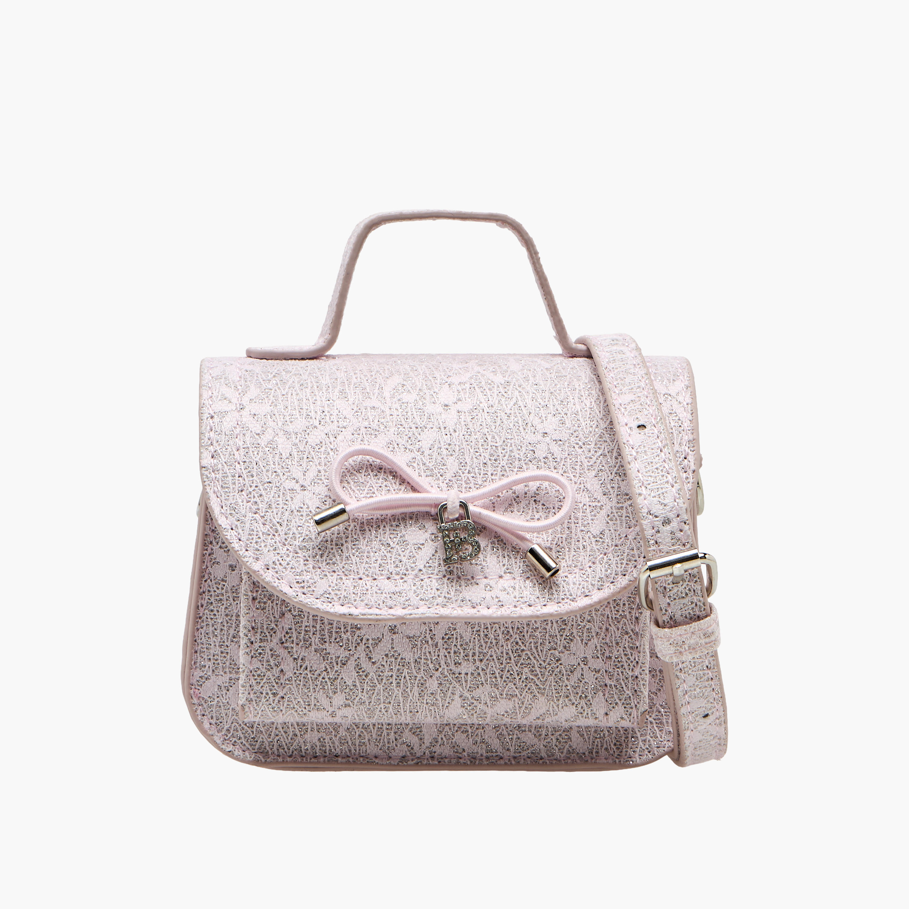 Flora Bella Bow Accent Crossbody Bag with Detachable Strap-girls-accessories-bags-image-1