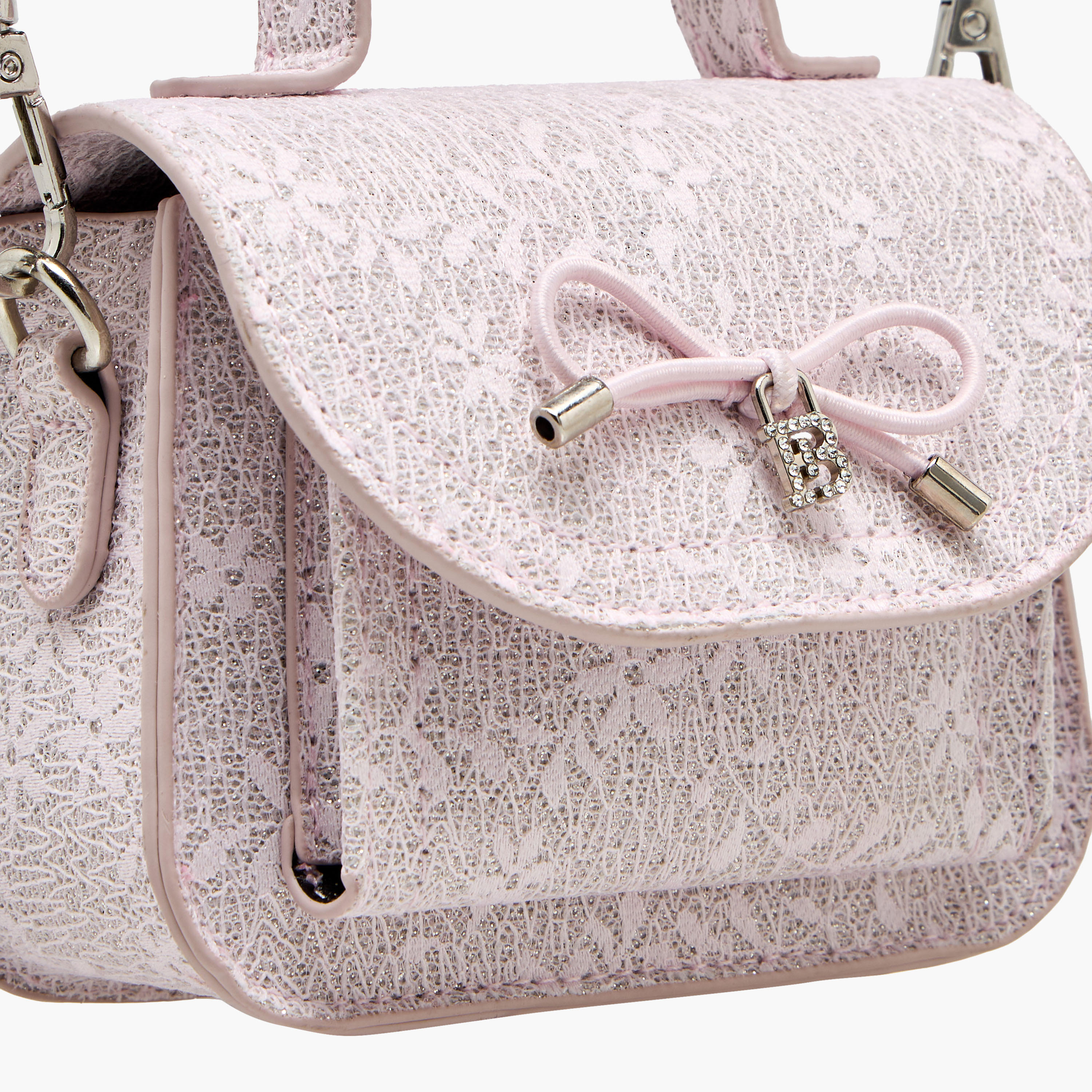 Flora Bella Bow Accent Crossbody Bag with Detachable Strap-girls-accessories-bags-image-5
