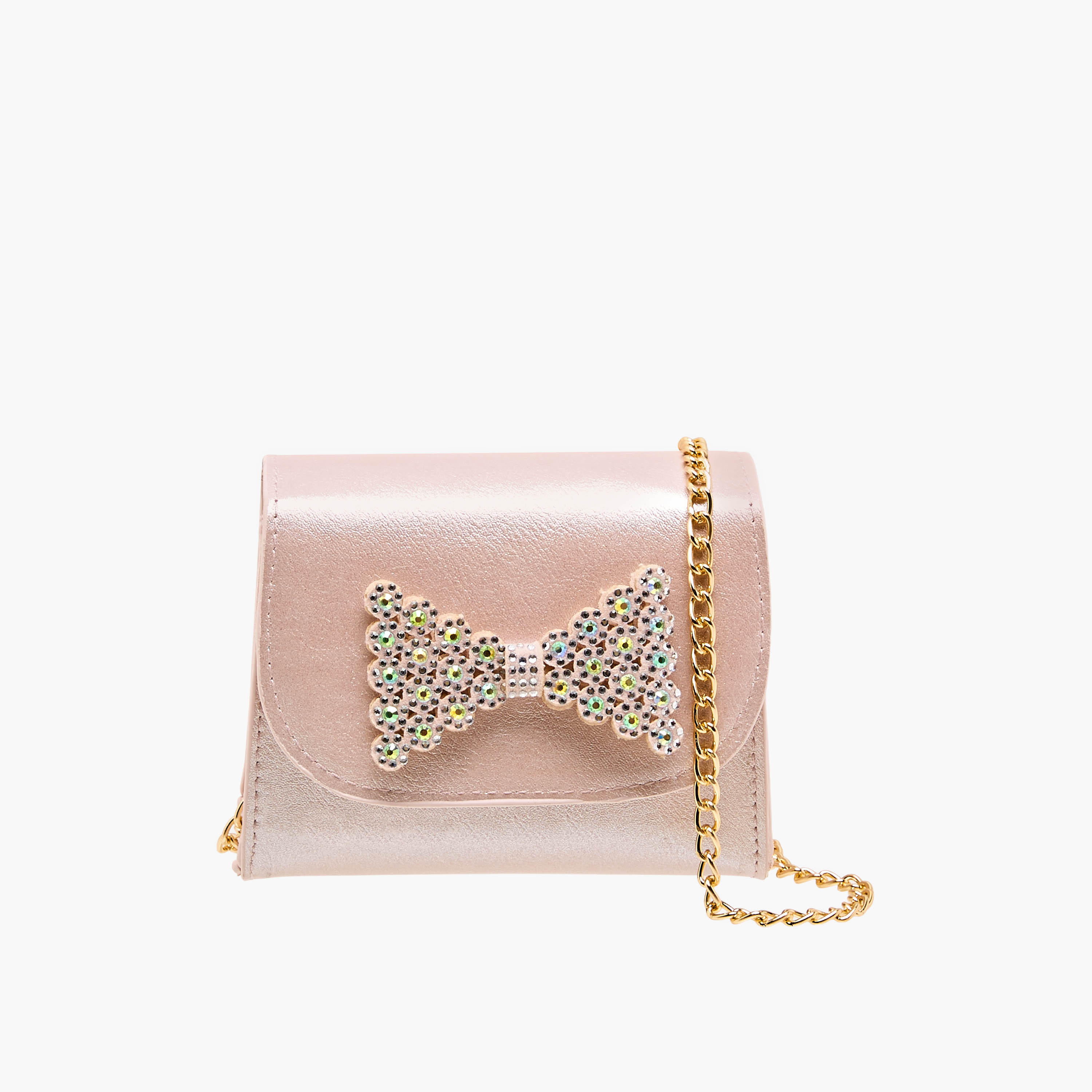 Flora Bella Crossbody Bag with Chain Strap-girls-accessories-bags-image-1