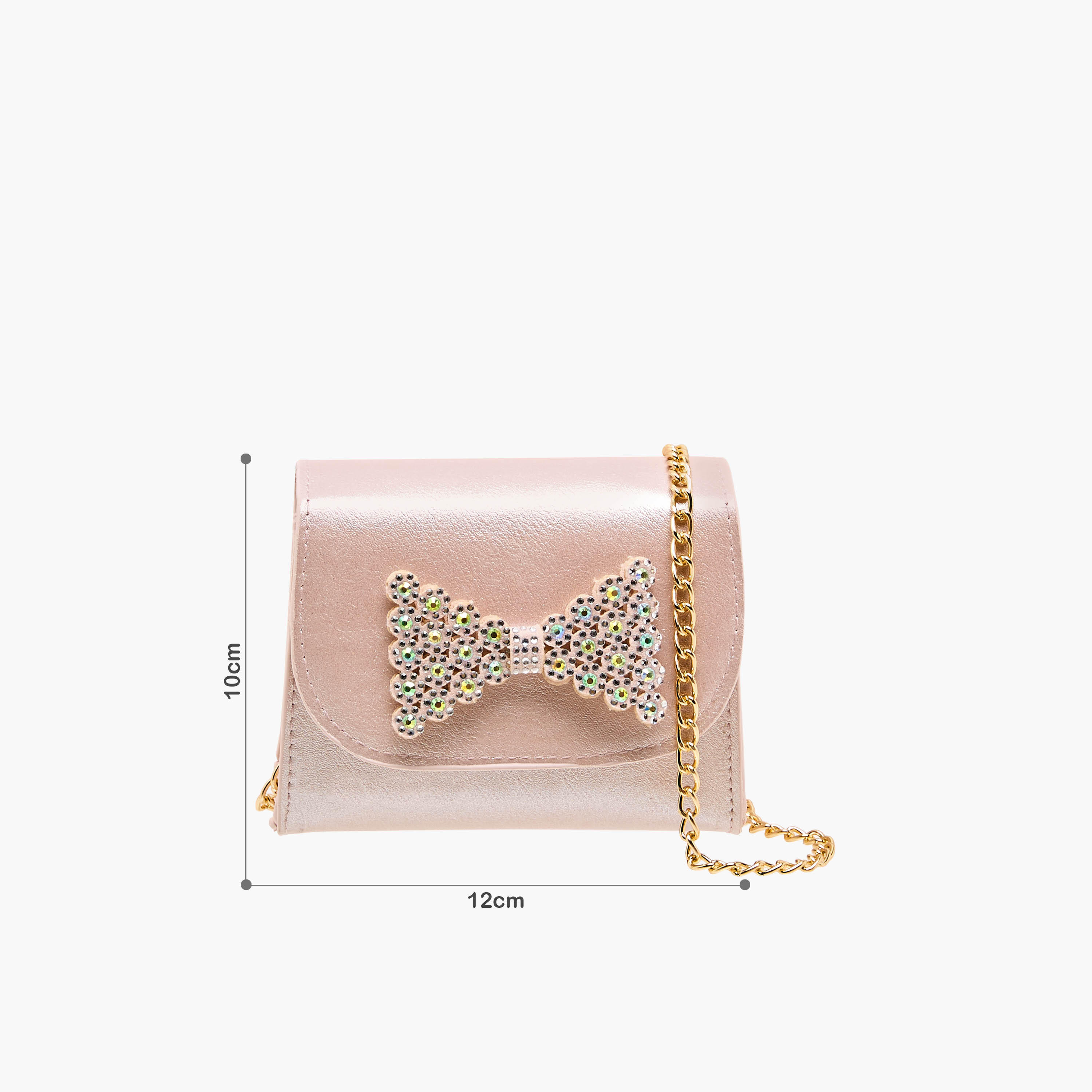 Flora Bella Crossbody Bag with Chain Strap-girls-accessories-bags-image-2