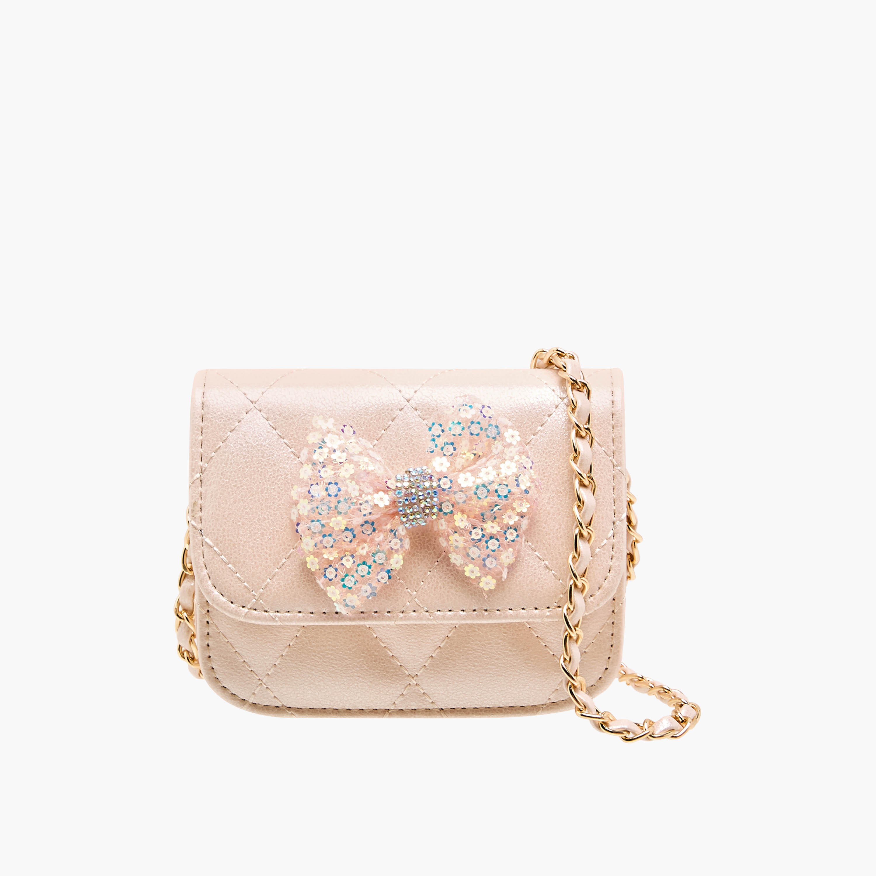 Flora Bella Crossbody Bag with Chain Strap-girls-accessories-bags-image-1