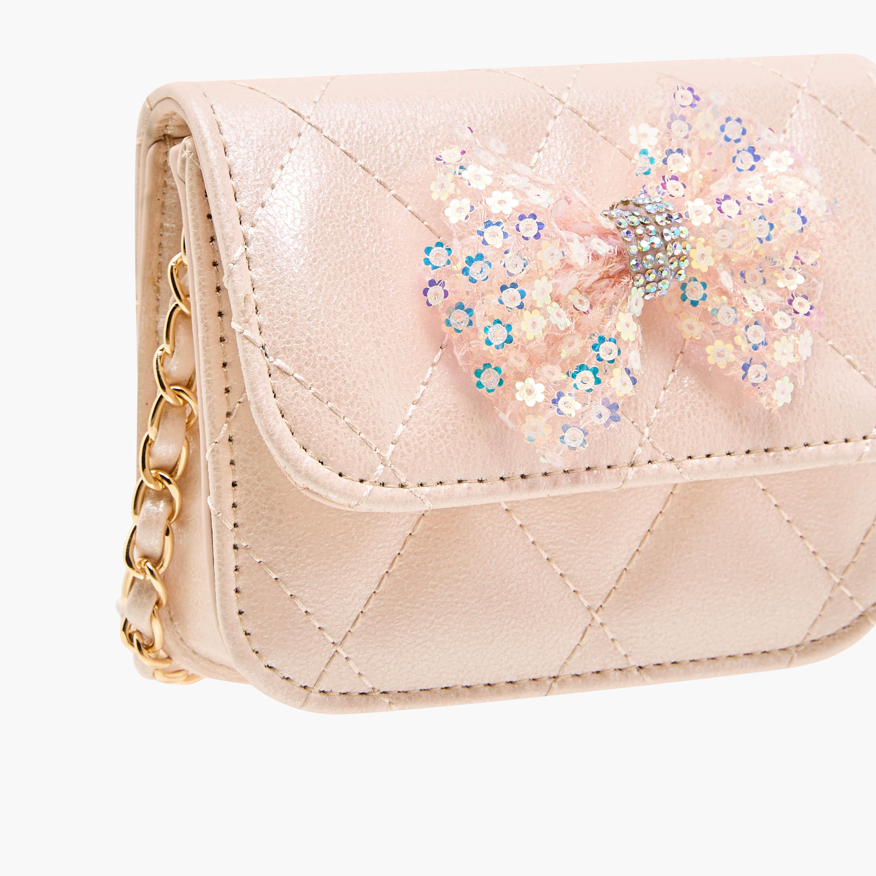Flora Bella Crossbody Bag with Chain Strap-girls-accessories-bags-image-5