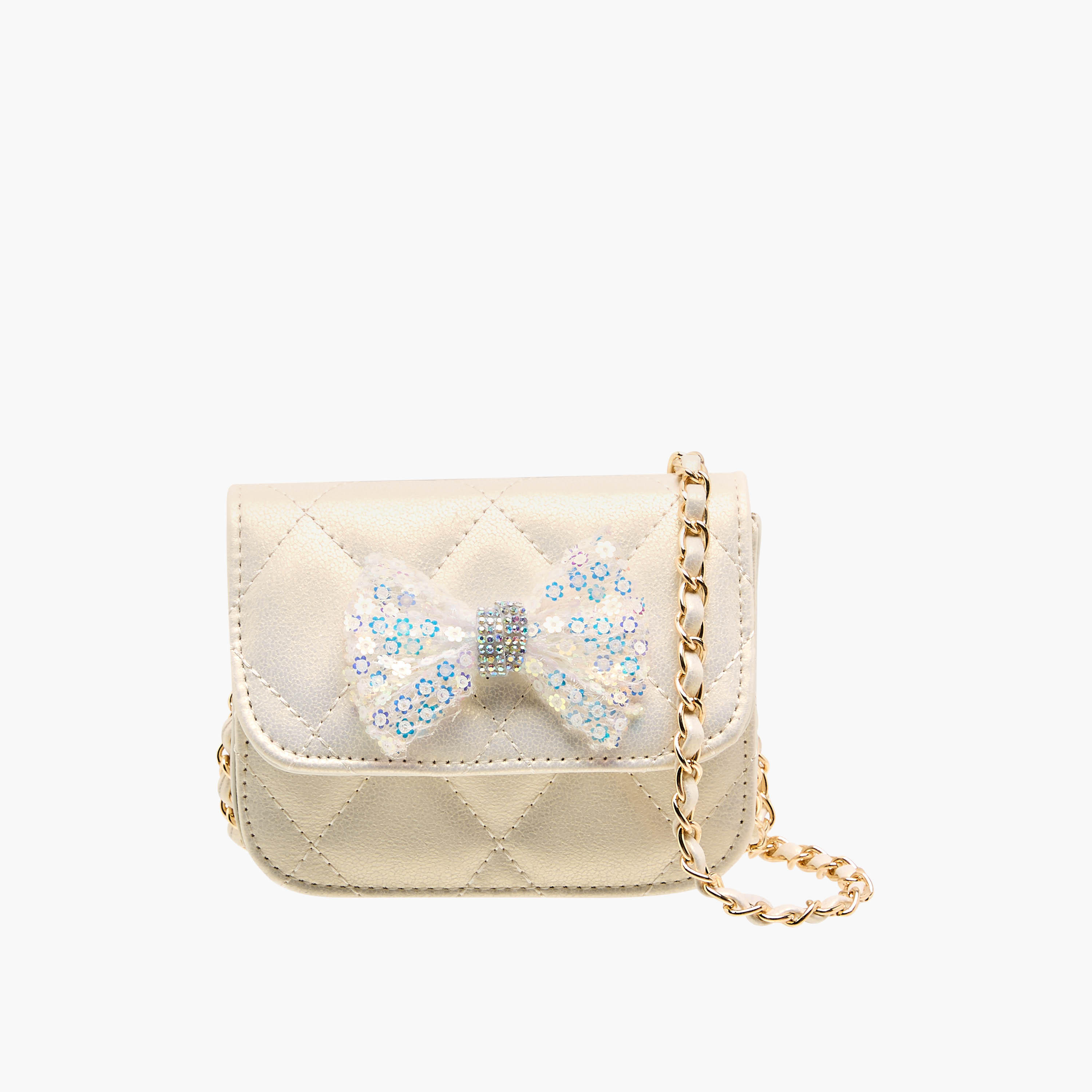 Flora Bella Crossbody Bag with Chain Strap-girls-accessories-bags-image-1