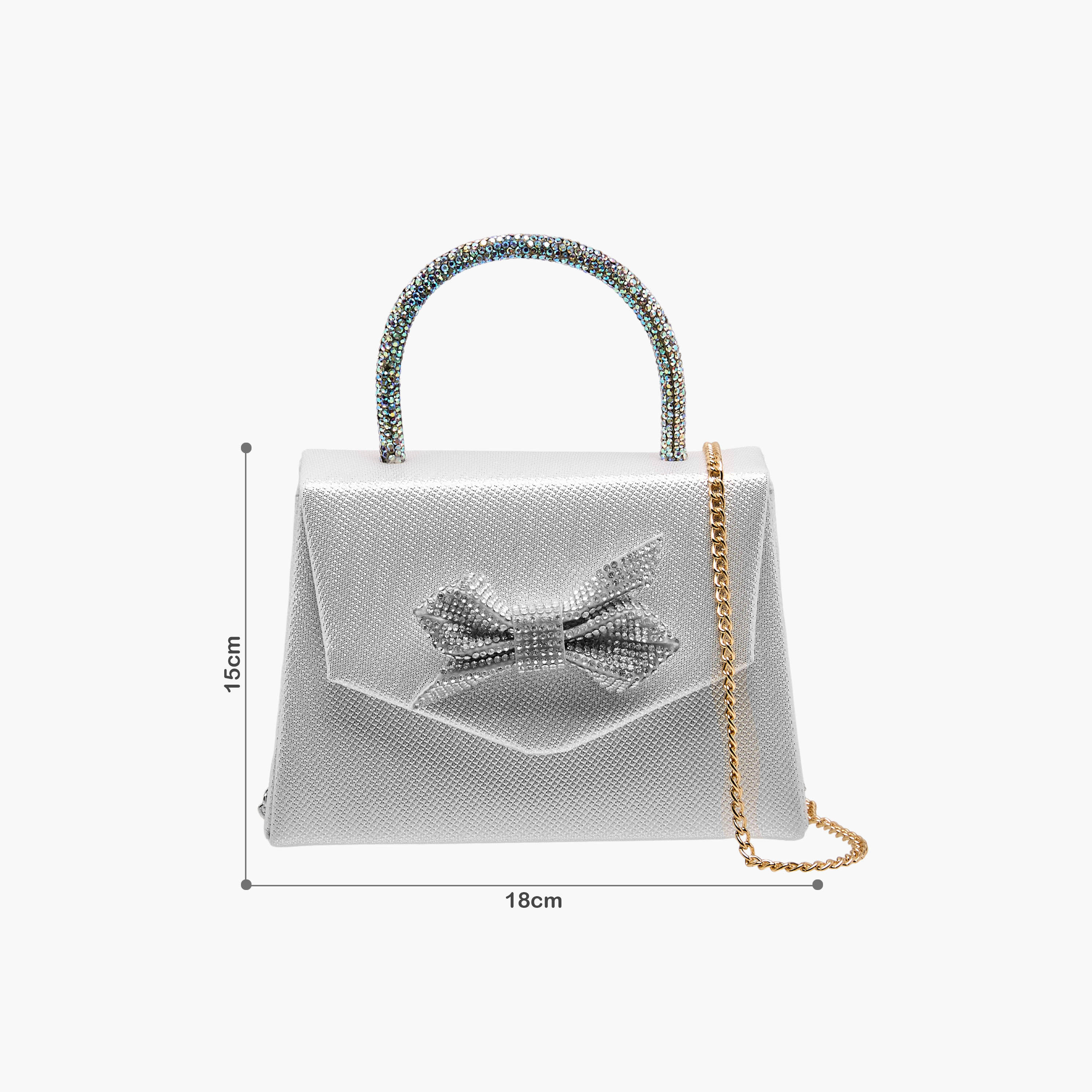 Flora Bella Crossbody Bag with Chain Strap-girls-accessories-bags-image-2