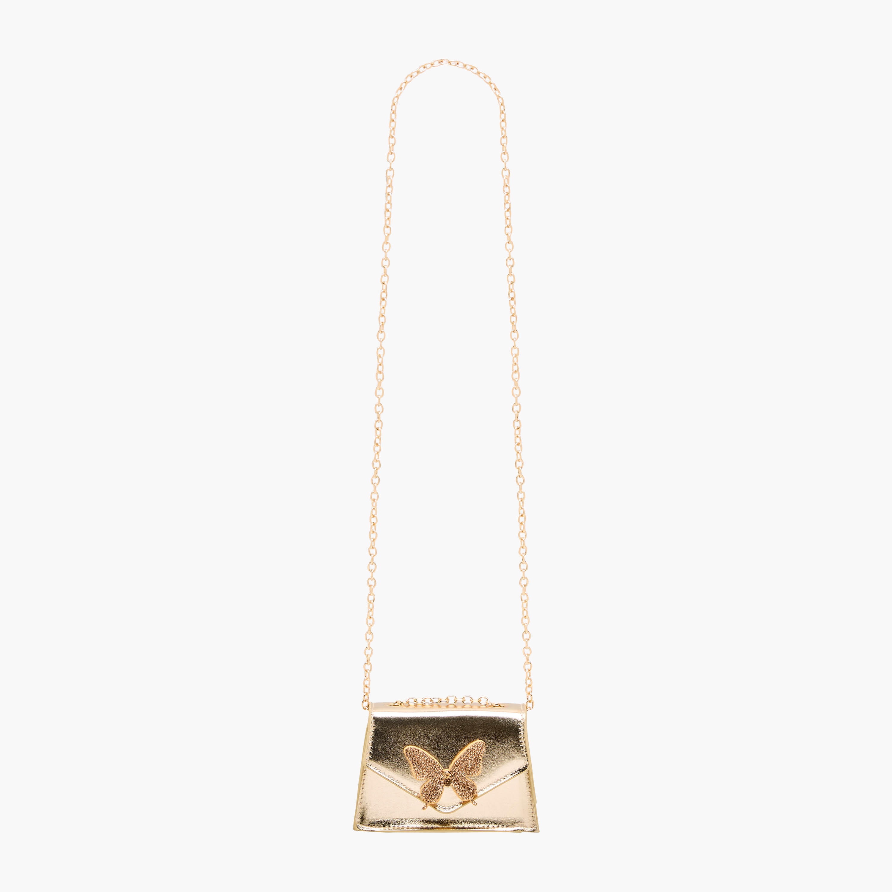 Flora Bella Butterfly Embellished Crossbody Bag with Chain Strap-girls-accessories-bags-image-3