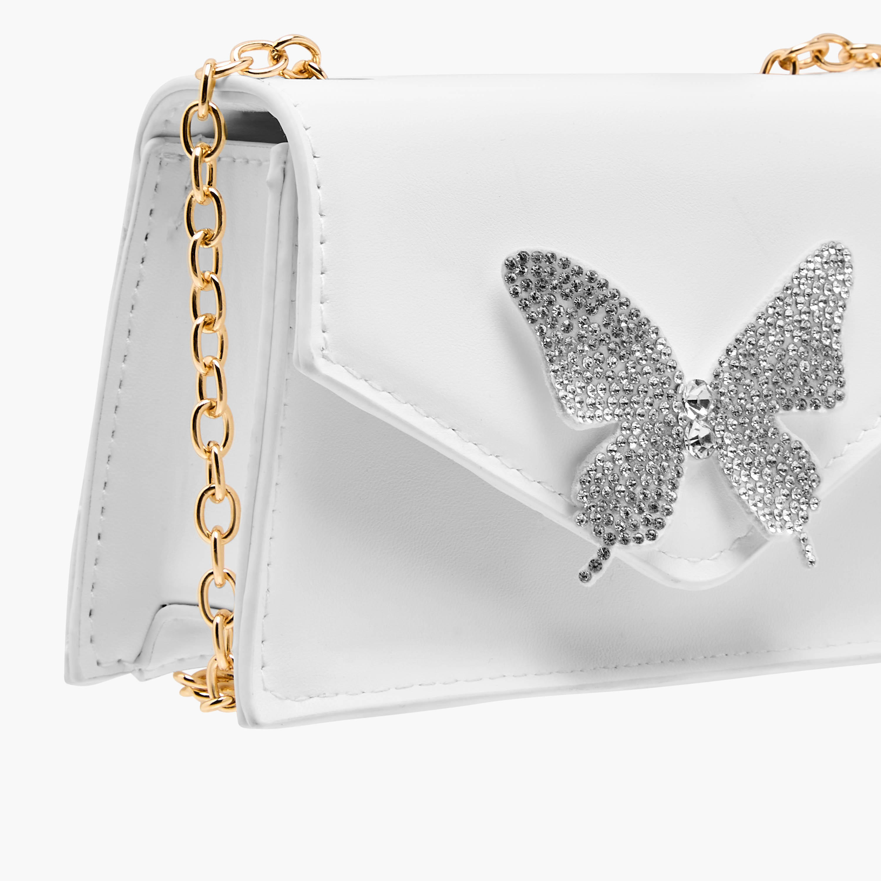 Flora Bella Butterfly Embellished Crossbody Bag with Chain Strap-girls-accessories-bags-image-5