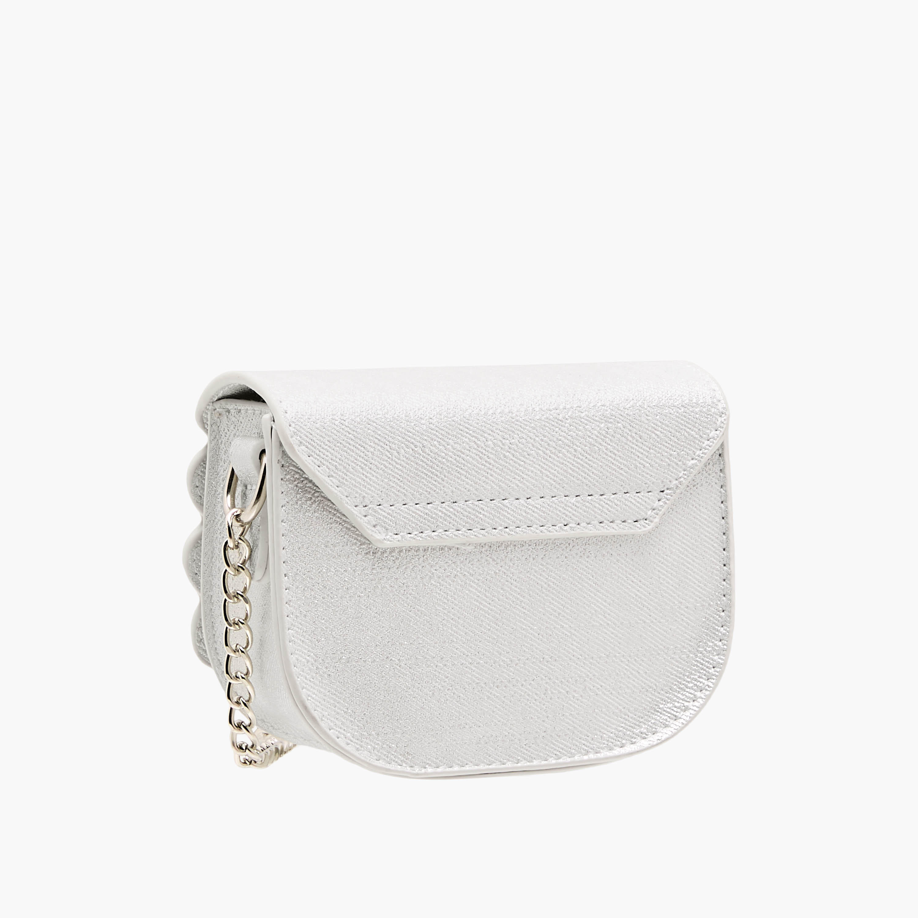 Flora Bella Scallop Hem Crossbody Bag with Chain Strap-girls-accessories-bags-image-4