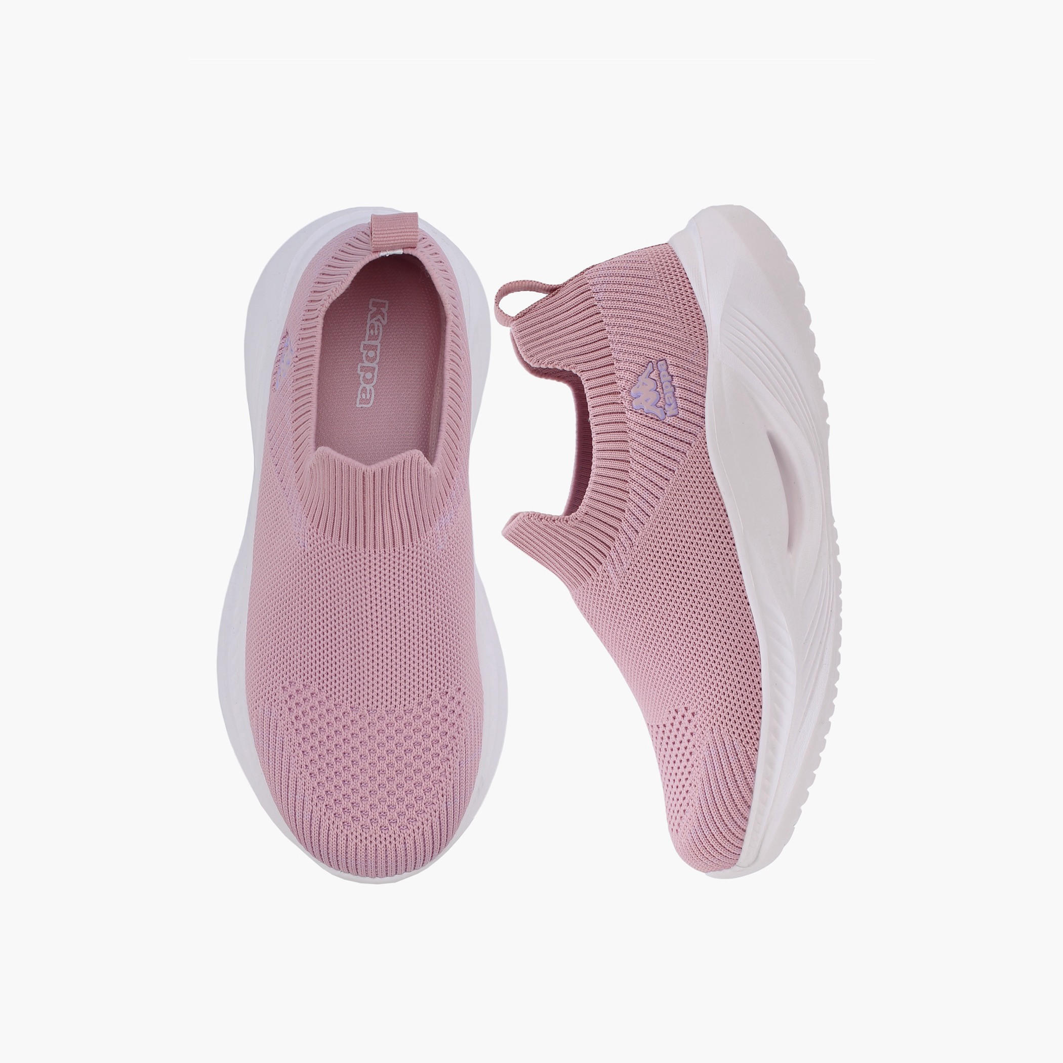Kappa Girls Textured Slip-On Sports Shoes-girls-shoes-sports-image-1