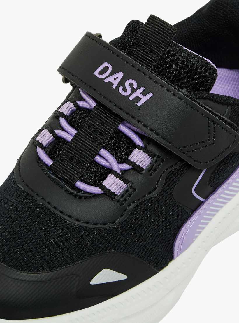 حذاء رياضي بشريط لاصق وقوالب ملونة للبنات من داش-girls-shoes-sneakers-image-7
