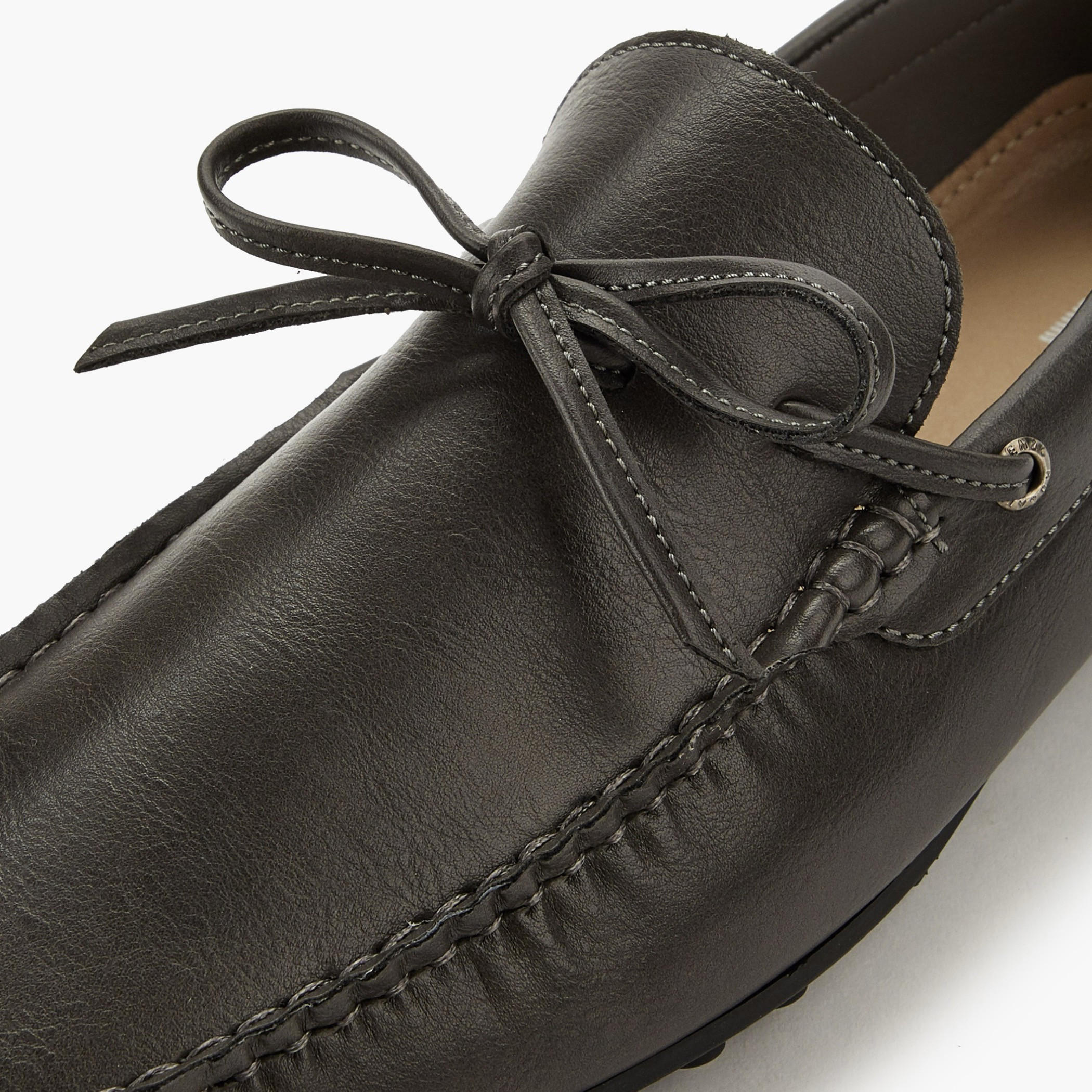 Renzo Ruganni Men Bow Trim Slip-On Moccasins-men-shoes-loafersandmoccasins-image-4