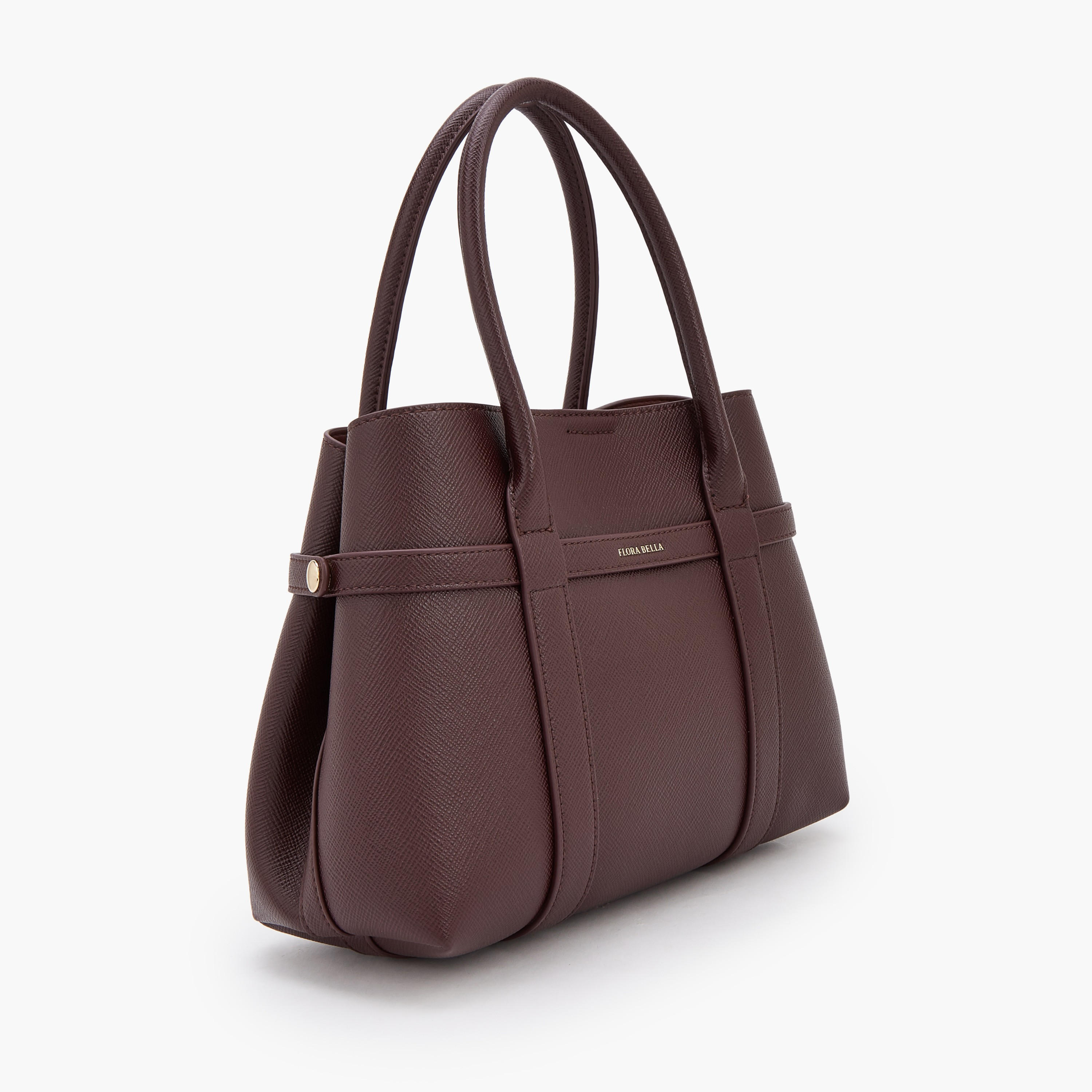 Flora Bella Textured Tote Bag with Removable Pouch-women-bagsandwallets-handbags-image-2
