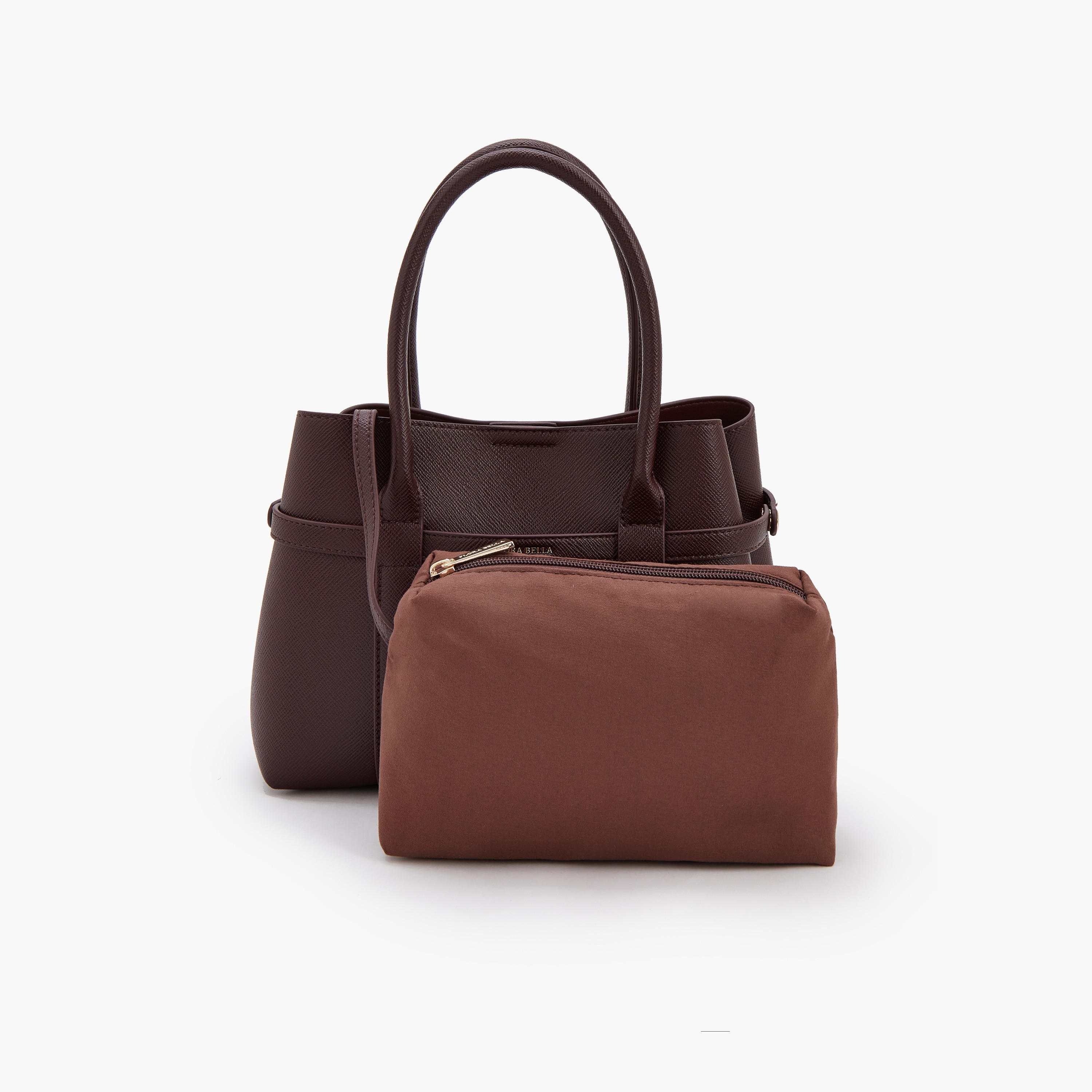 Flora Bella Textured Tote Bag with Removable Pouch-women-bagsandwallets-handbags-image-7