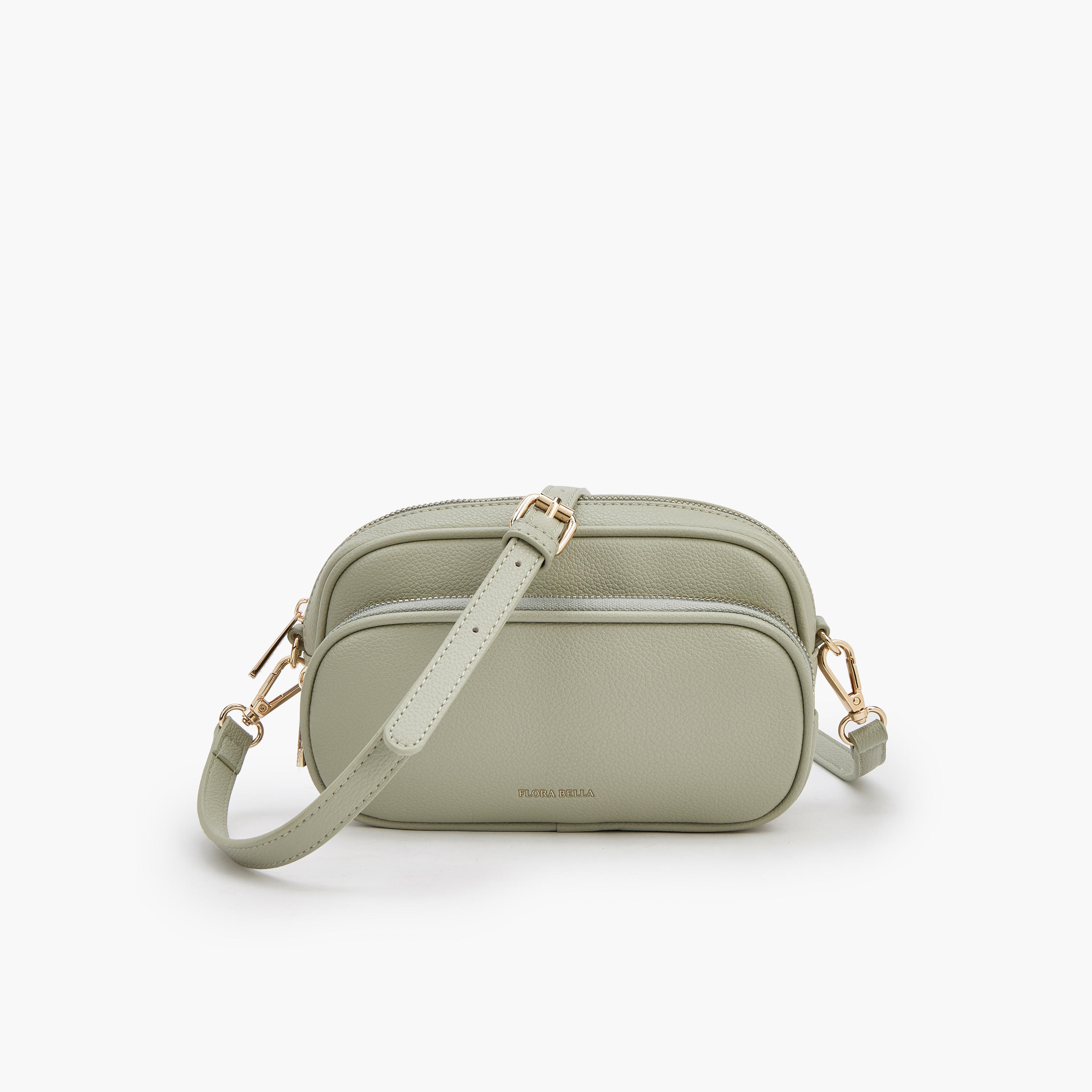 شنطة كروس بودي سادة بحزام قابل للفصل من فلورا بيلا-women-bagsandwallets-handbags-image-1