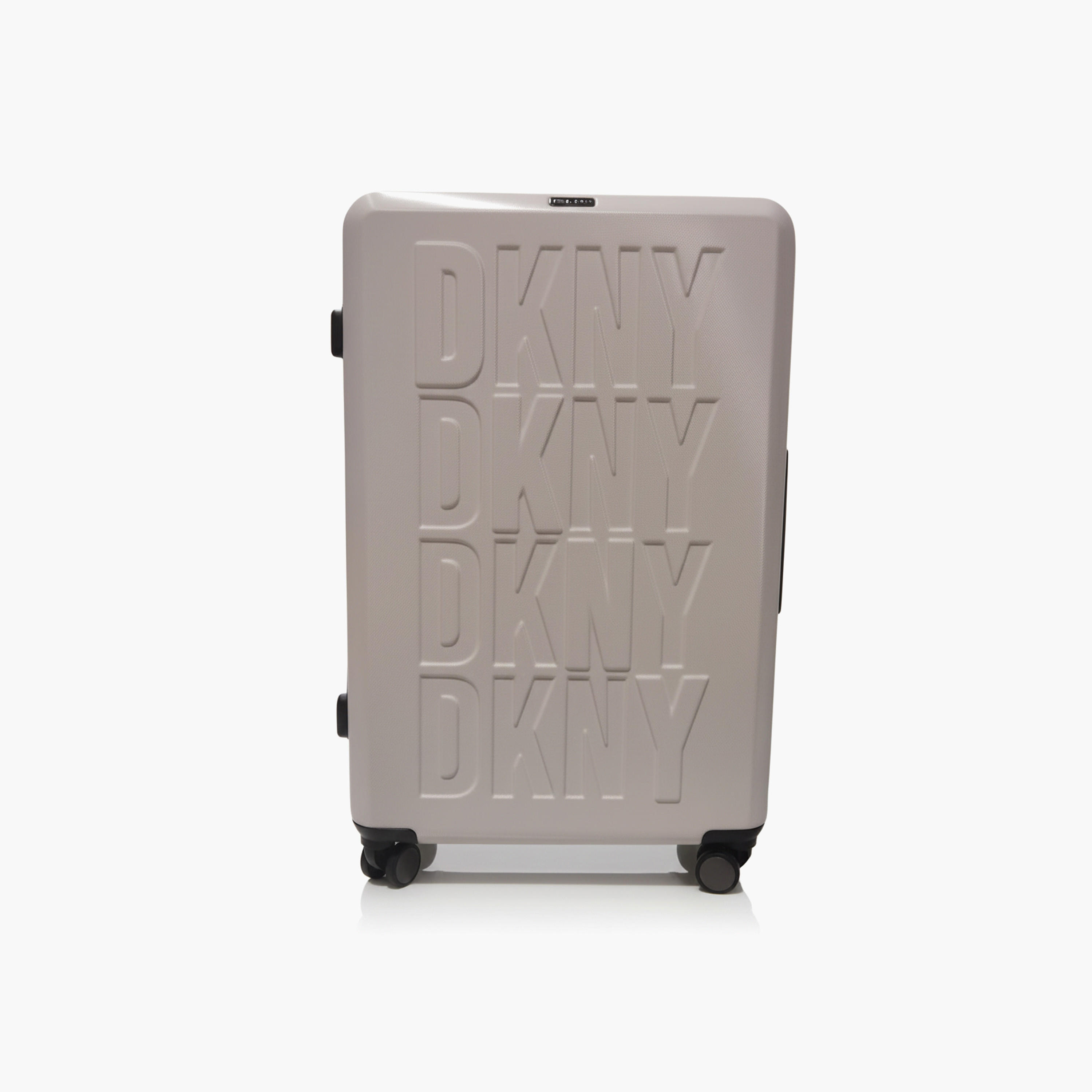 شنطة ترولي صلبة بنقوش شعار ومقبض قابل للسحب من دكني - 24 بوصة للشحن-travel-luggagesandbags-luggage-image-1