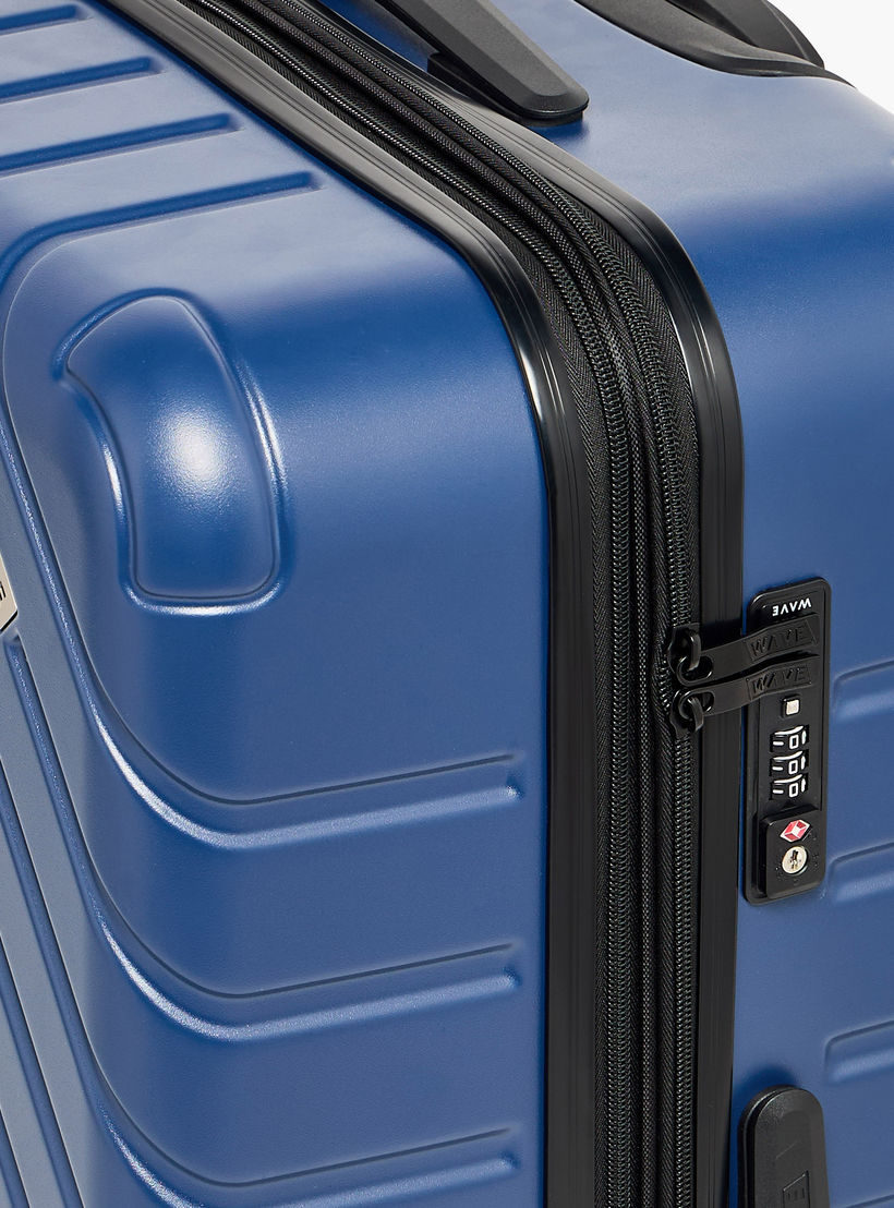 WAVE 2-Piece Textured Hardcase Trolley Bag with Retractable Handle-travel-luggagesandbags-luggage-image-5