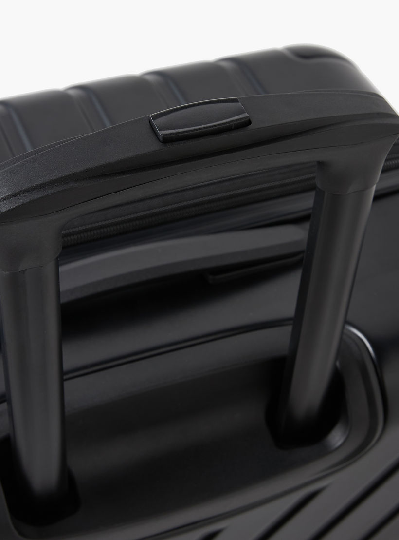 Oaklan by Shoexpress Textured Hardcase Luggage Trolley with Retractable Handle-travel-luggagesandbags-luggage-image-12