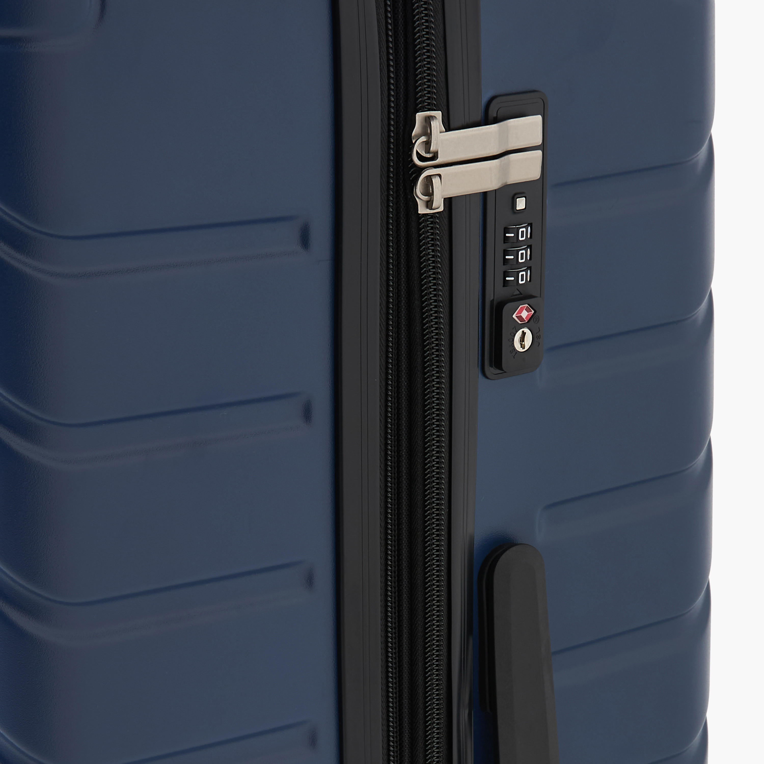 Oaklan by Shoexpress Textured Hardcase Luggage Trolley with Retractable Handle-travel-luggagesandbags-luggage-image-9