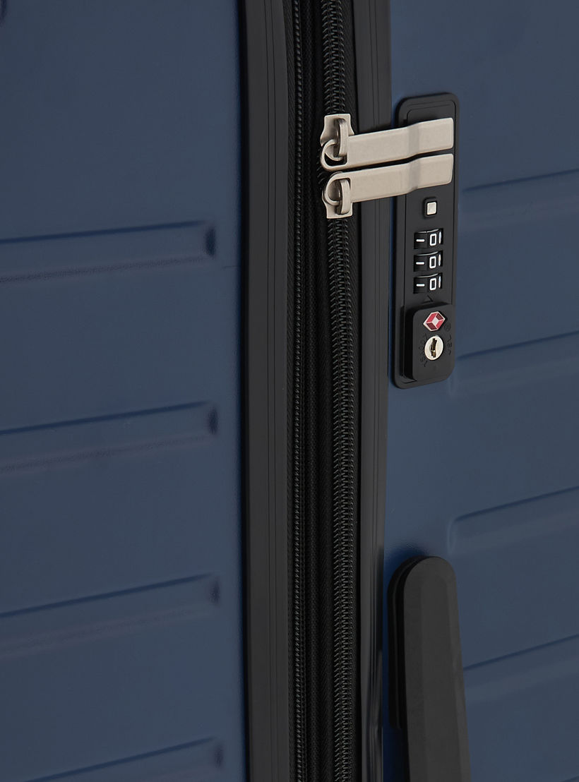 Oaklan by Shoexpress Textured Hardcase Luggage Trolley with Retractable Handle-travel-luggagesandbags-luggage-image-9