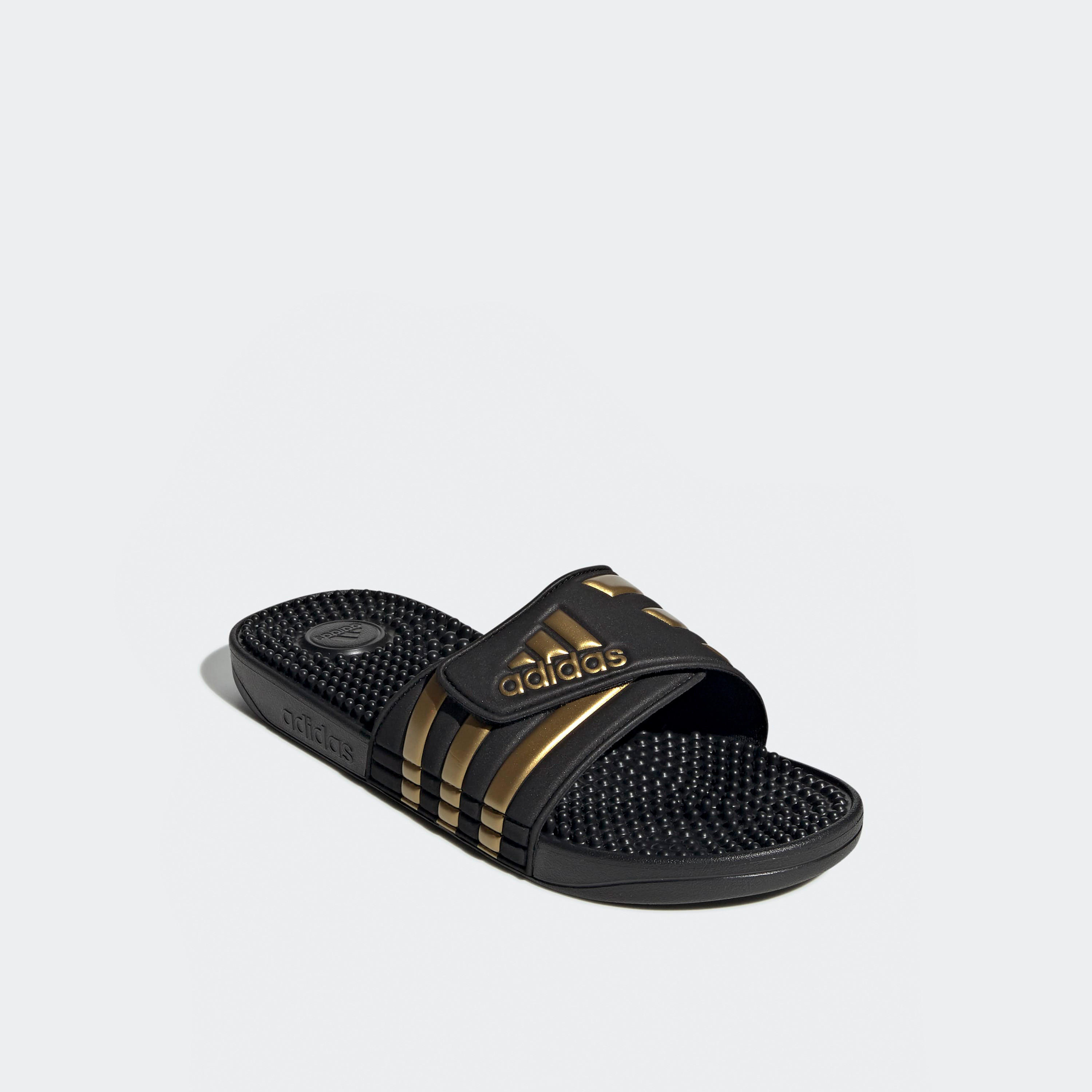 Adidas Men Adissage Logo Embossed Slides-sports-men-shoes-image-1