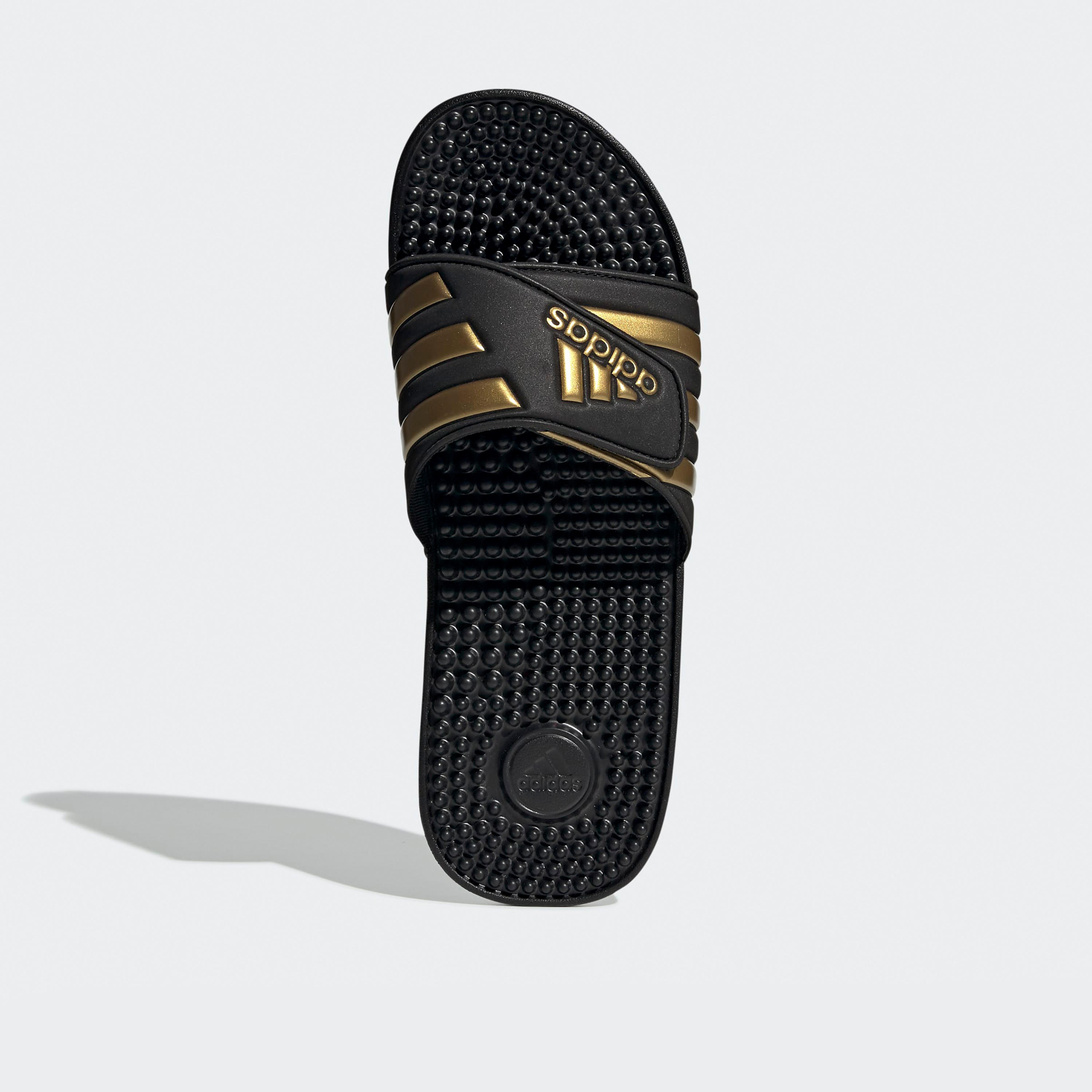Adidas Men Adissage Logo Embossed Slides-sports-men-shoes-image-4