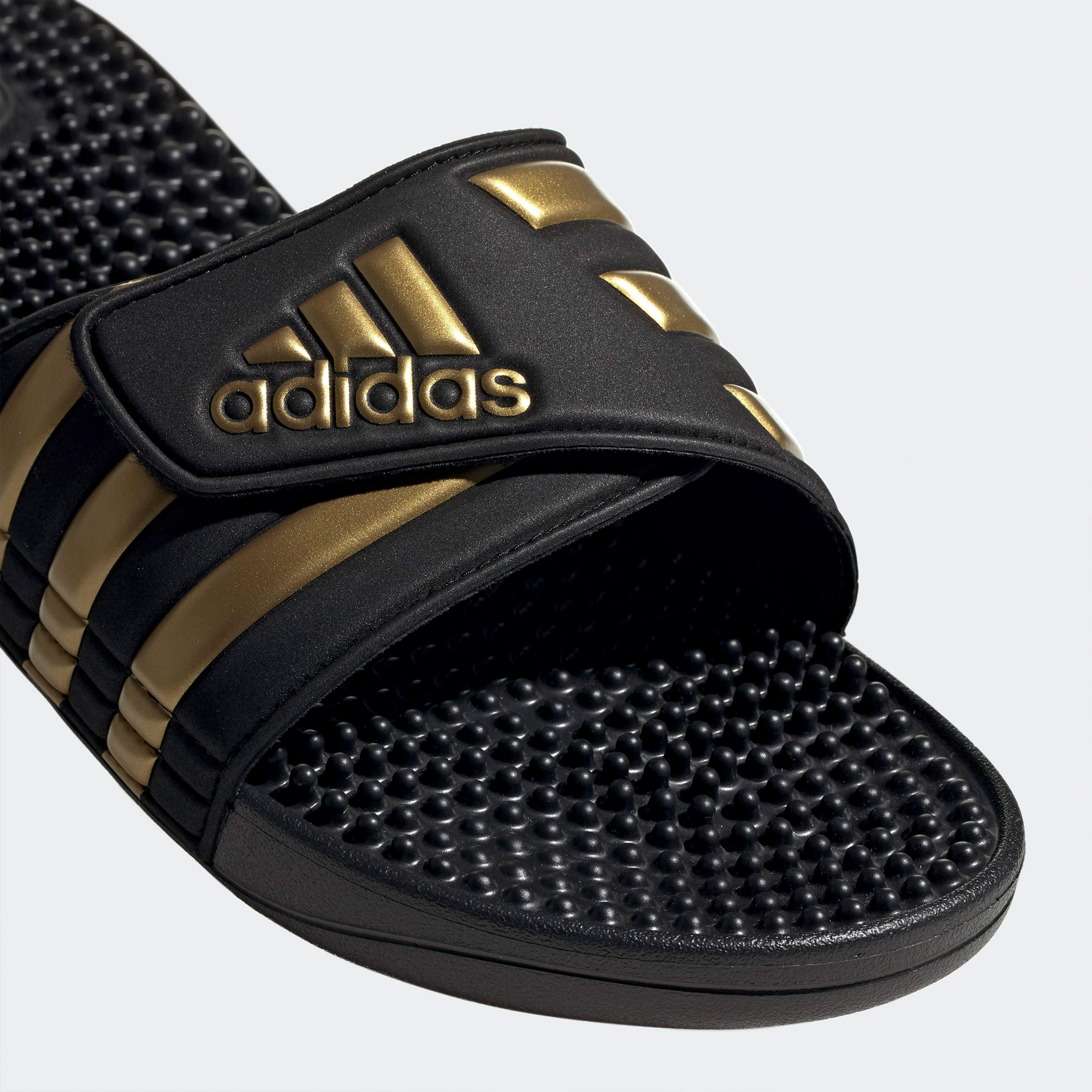 Adidas Men Adissage Logo Embossed Slides-sports-men-shoes-image-7