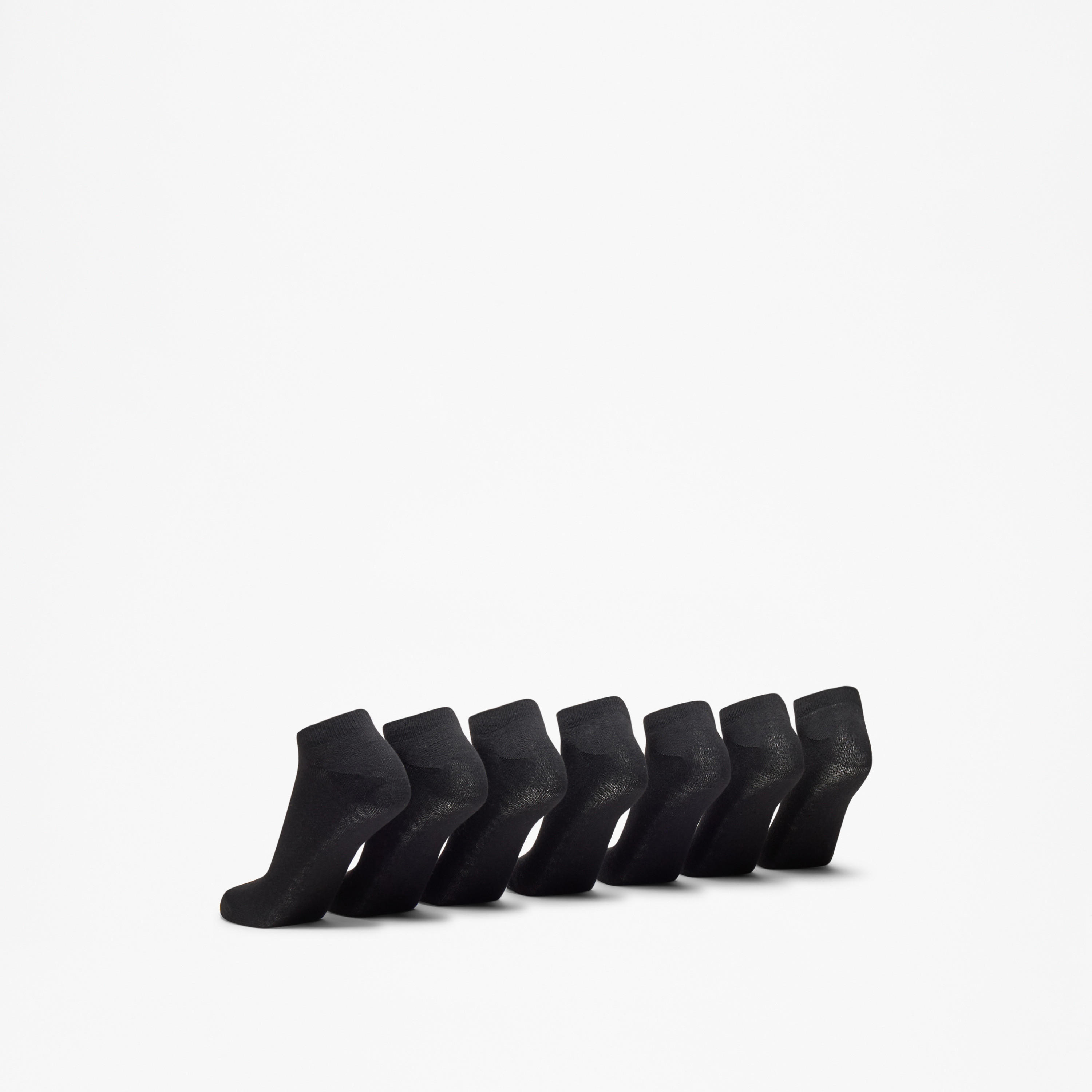 Flora Bella Flora Bella Solid Ankle Length Socks - Set of 7-women-socksandstockings-image-3