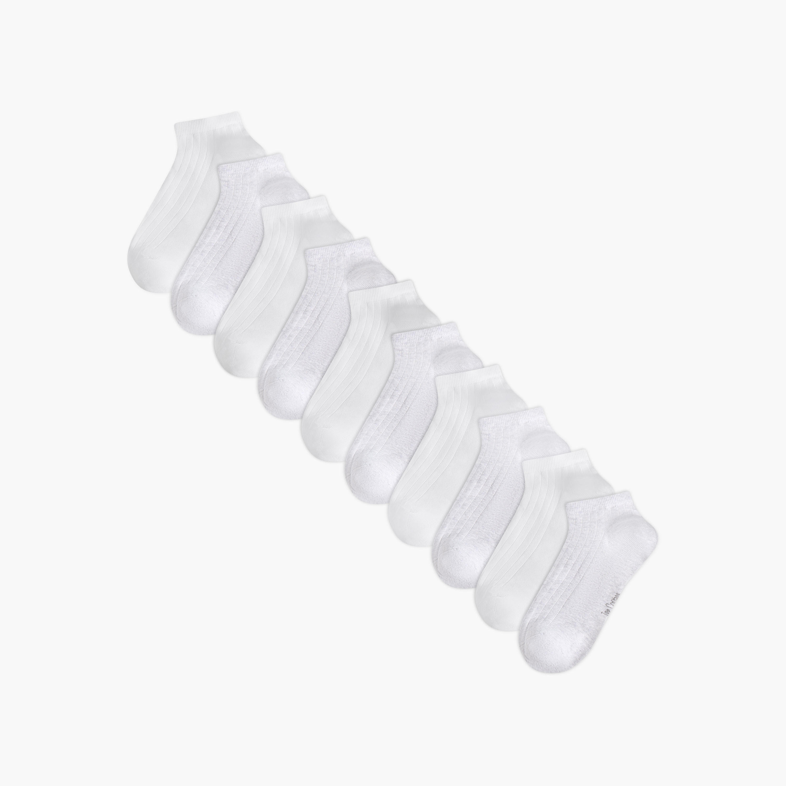 Lee Cooper Men Socks Ankle Length - Set of 10-men-socks-image-1