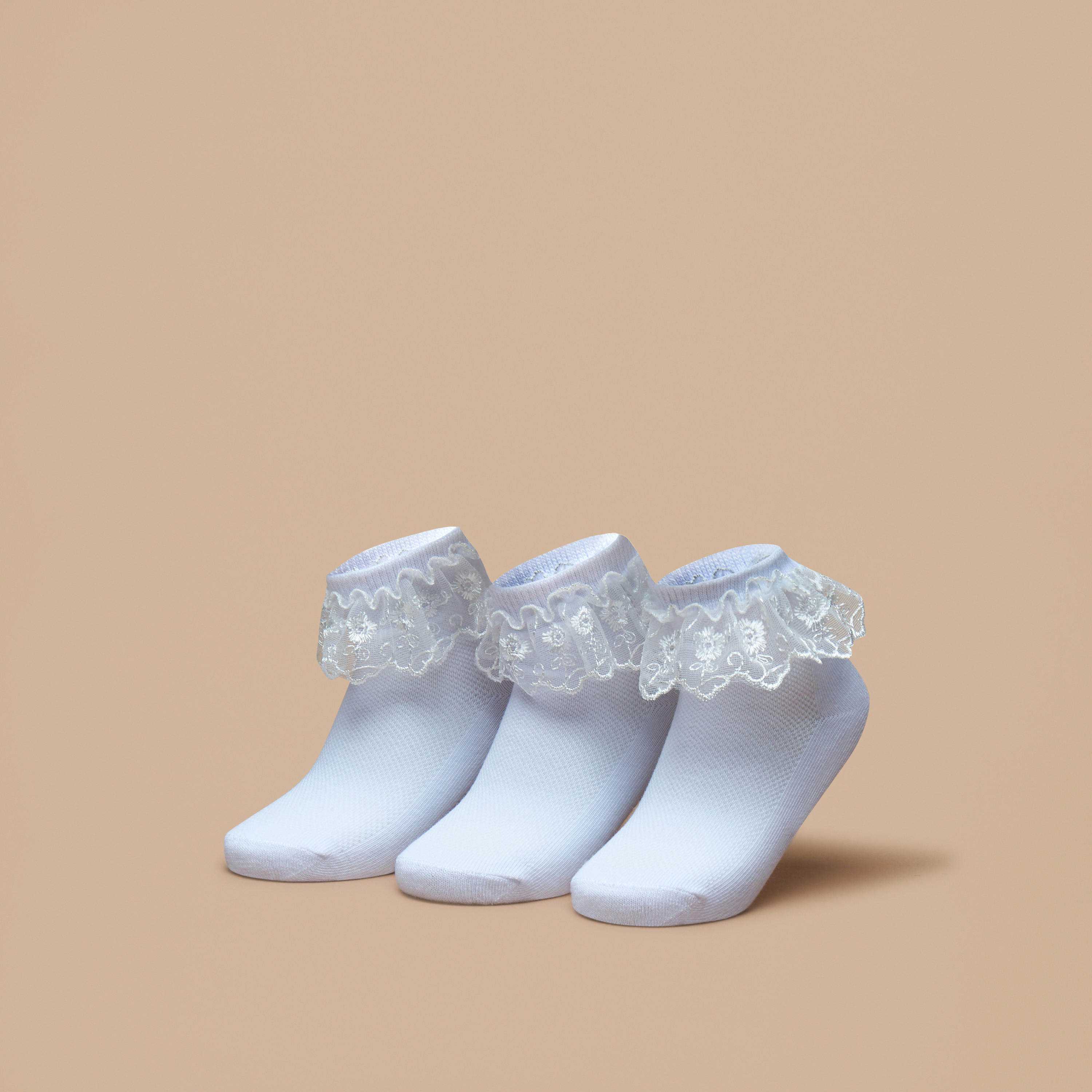 Flora Bella Frill Socks - Set of 3-girls-accessories-socks-image-1