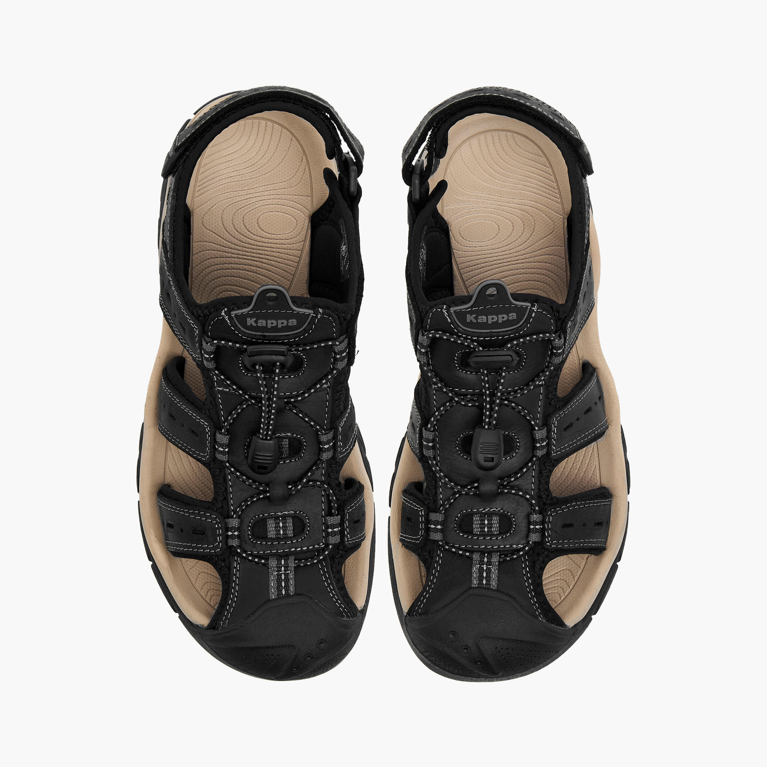 Kappa Men Drawstring Detail Sandals-men-shoes-sandals-image-1