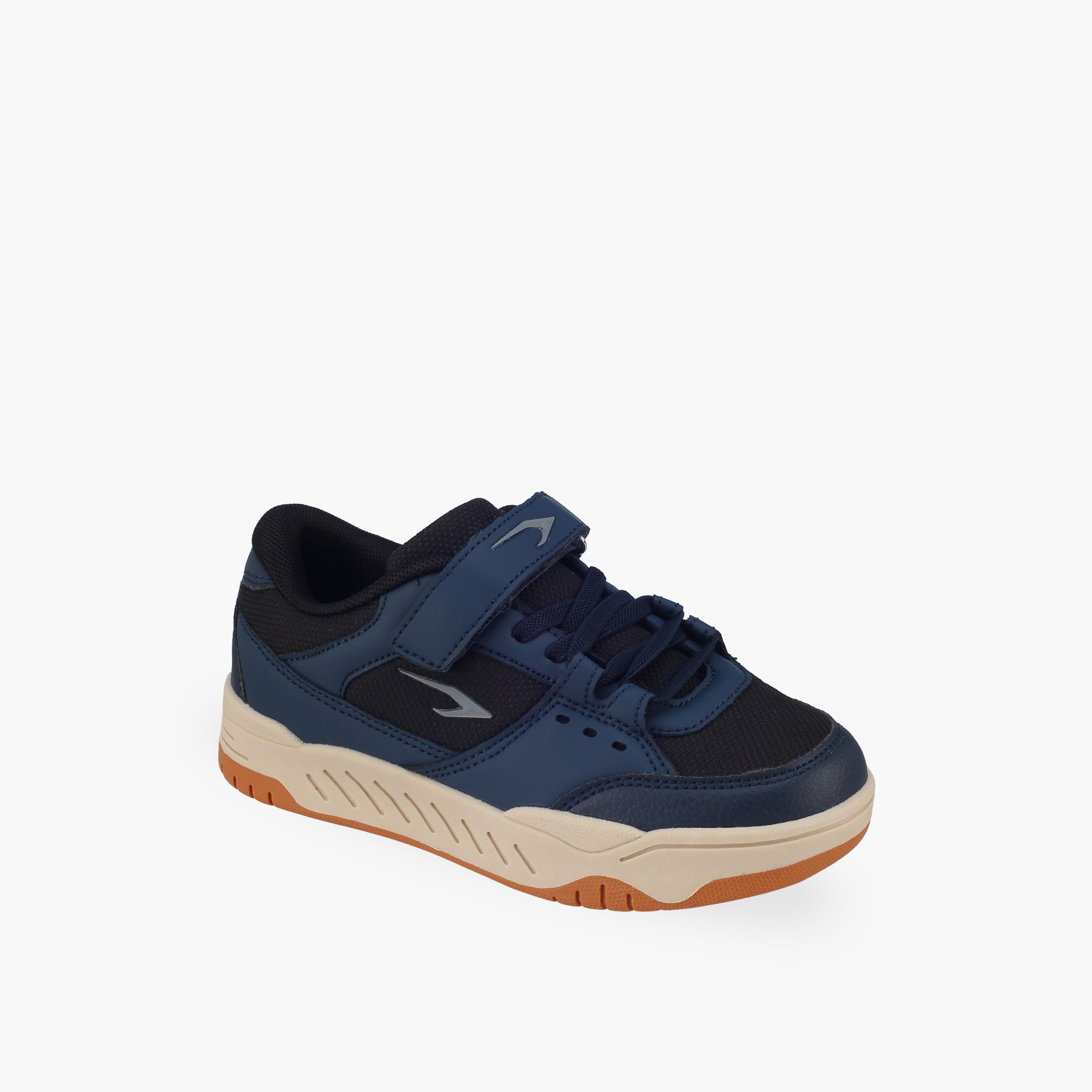 Dash Boys Hook & Loop Ankle Sneakers-boys-shoes-sneakers-image-2