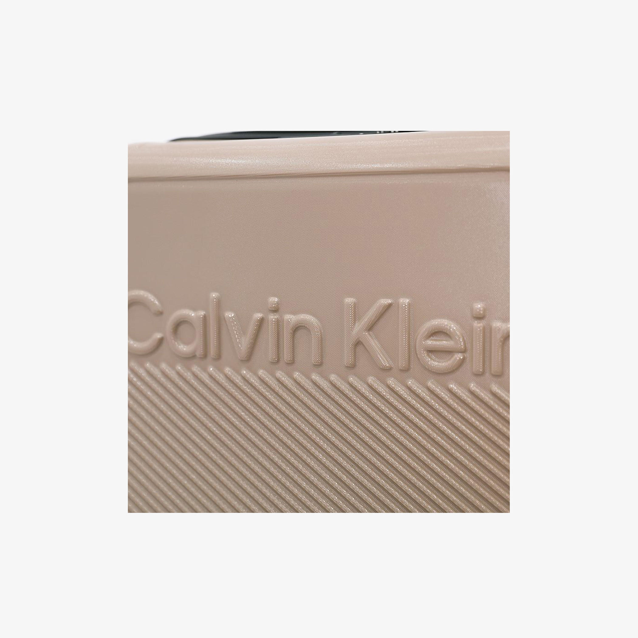 Calvin Klein Textured Hardcase Trolley Bag with Retractable Handle-travel-luggagesandbags-luggage-image-2