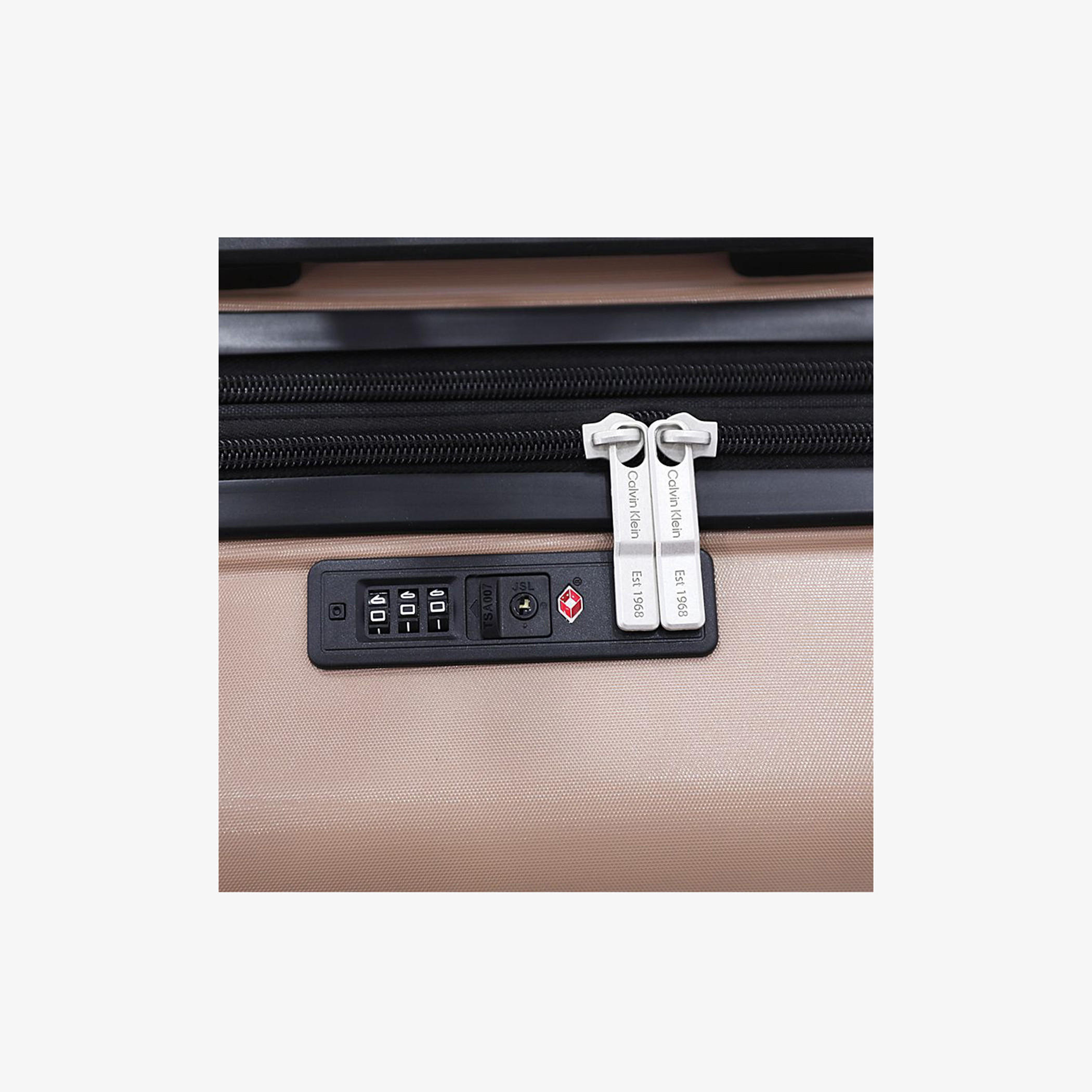 Calvin Klein Textured Hardcase Trolley Bag with Retractable Handle-travel-luggagesandbags-luggage-image-6